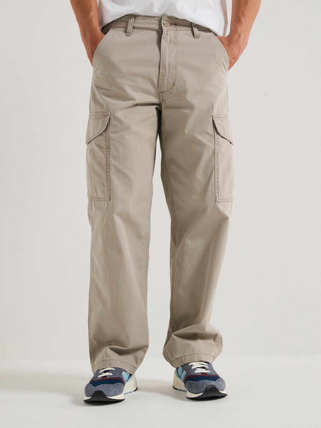 levis-levis-baggy-fit-cargo-trousers-beige