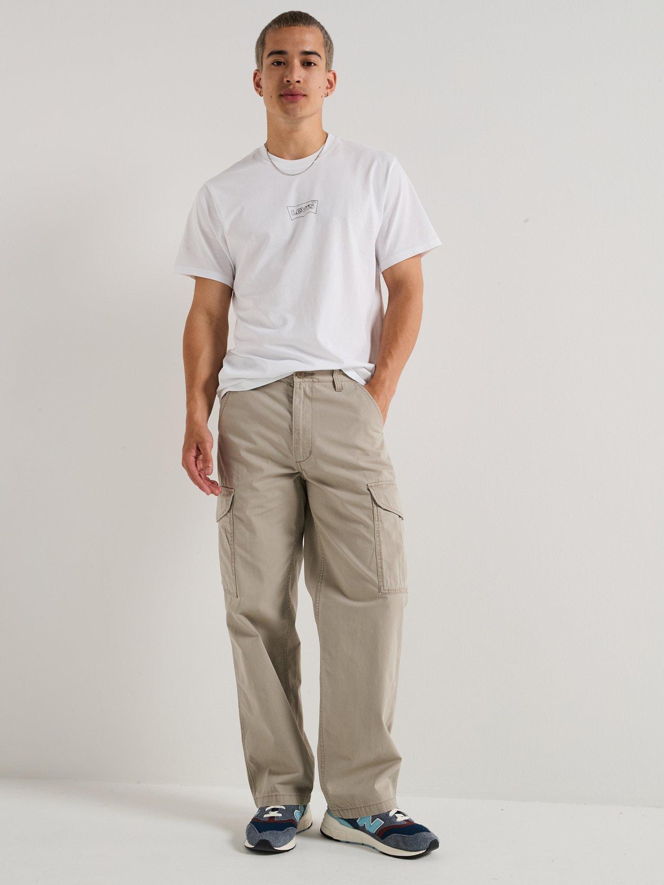 levis-levis-baggy-fit-cargo-trousers-beigeback
