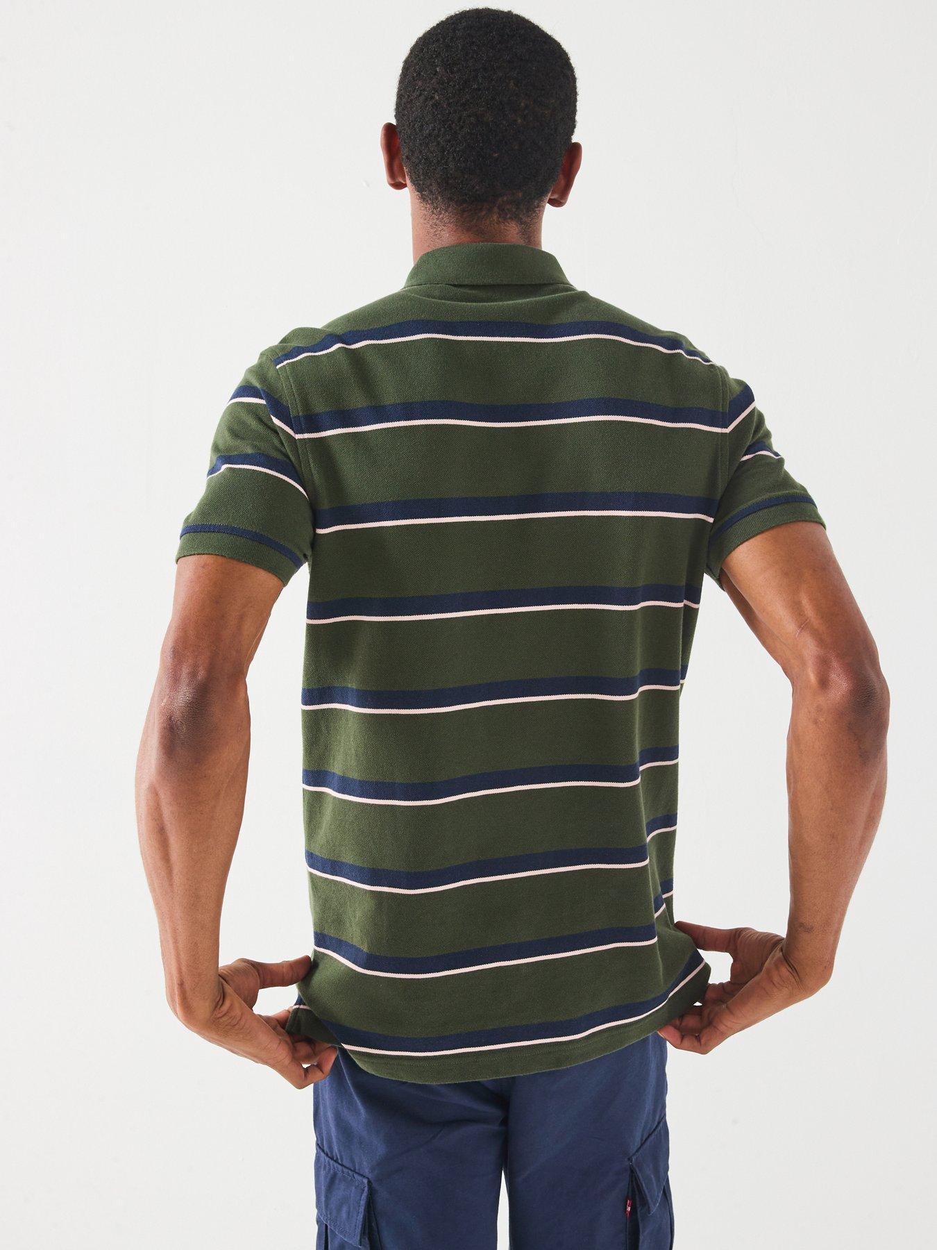levis-levis-housemark-logo-short-sleeve-striped-polo-shirt-greenstillFront