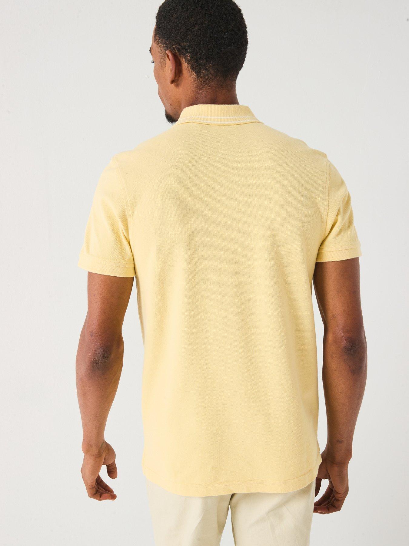 levis-housemark-logo-short-sleeve-tipped-collar-polo-shirt-yellowstillFront