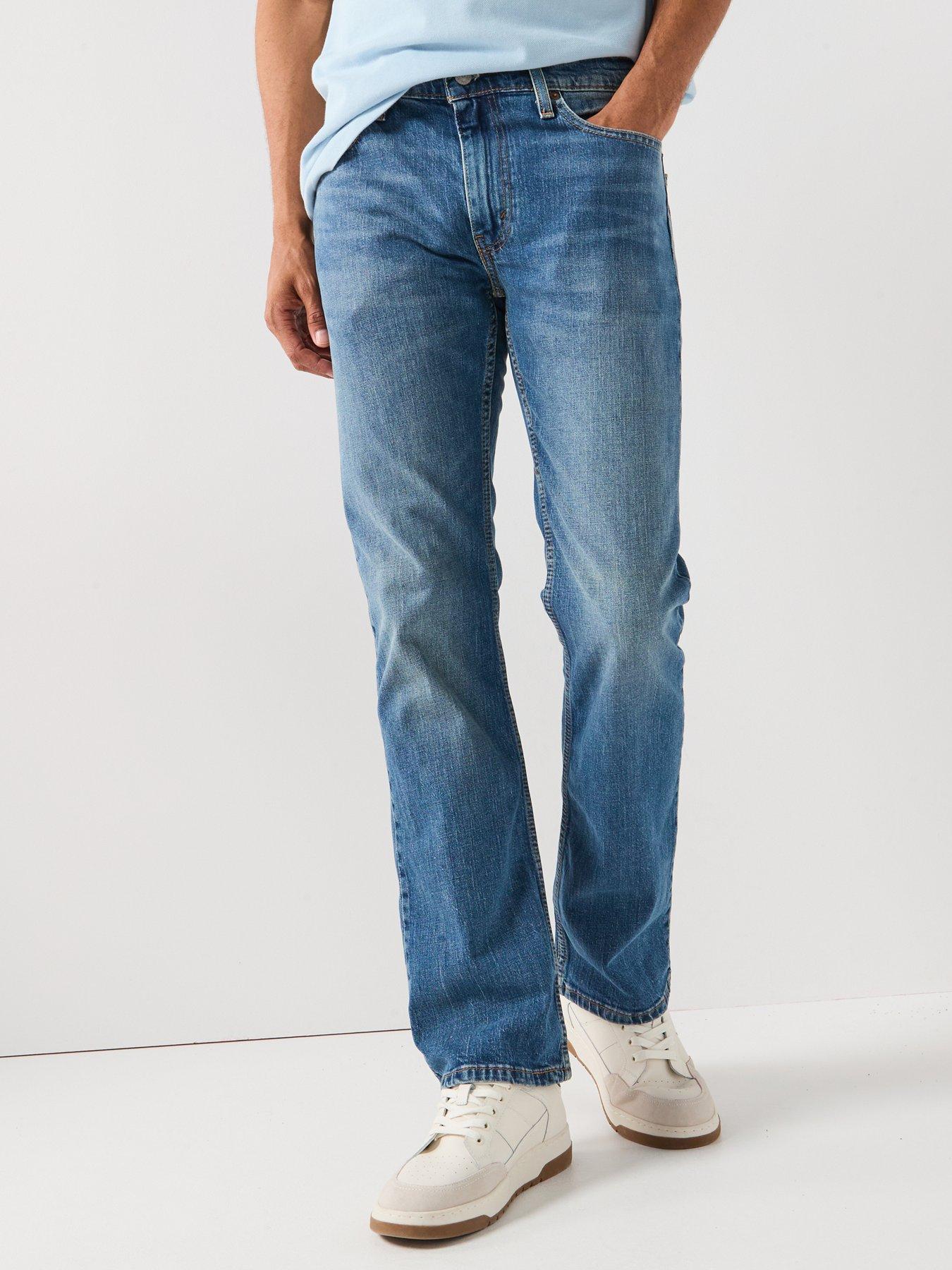 Image 1 of 4 of Levi's 527 Slim Fit Bootcut Jeans - Blue Tunes