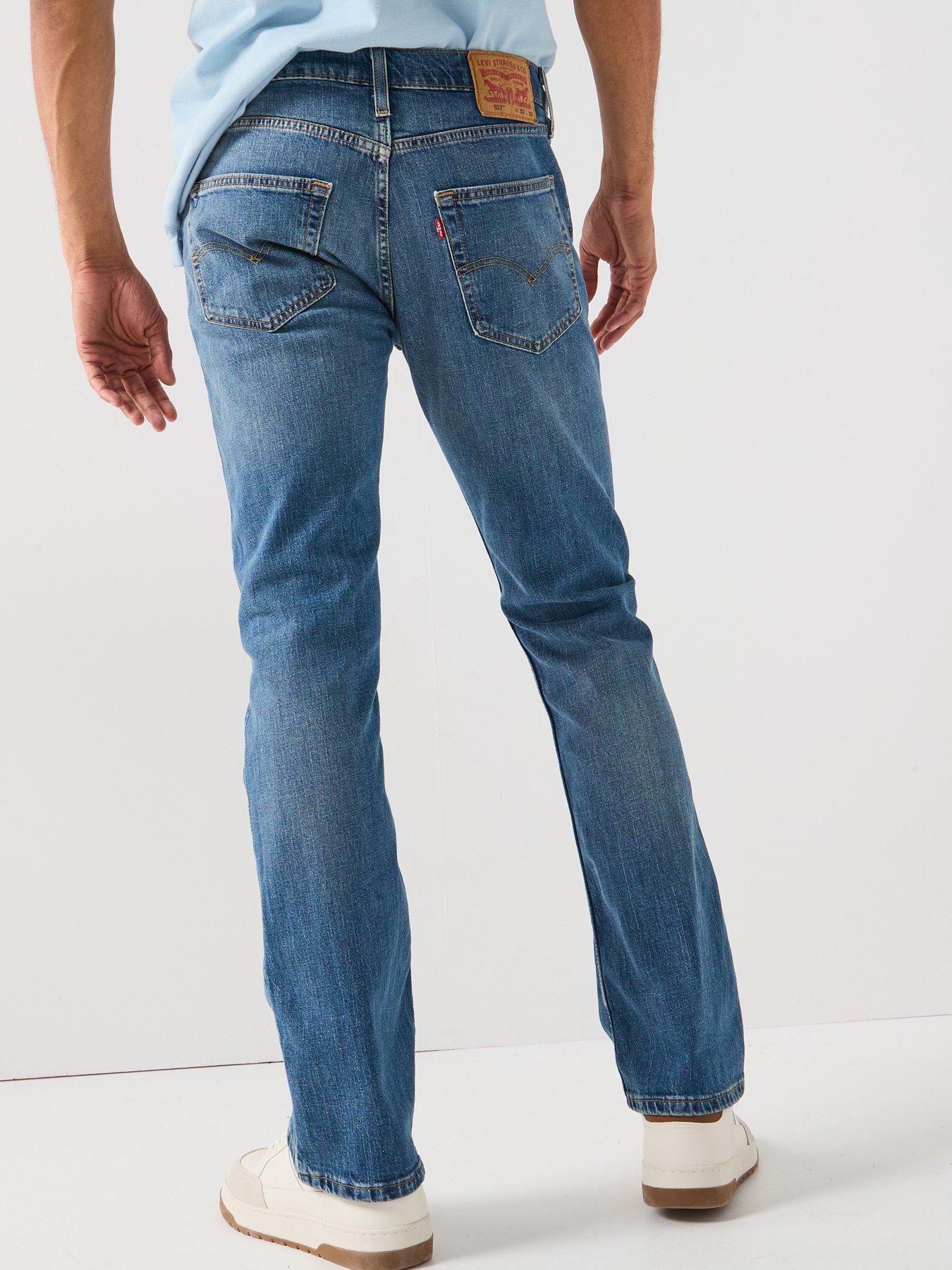 Image 2 of 4 of Levi's 527 Slim Fit Bootcut Jeans - Blue Tunes