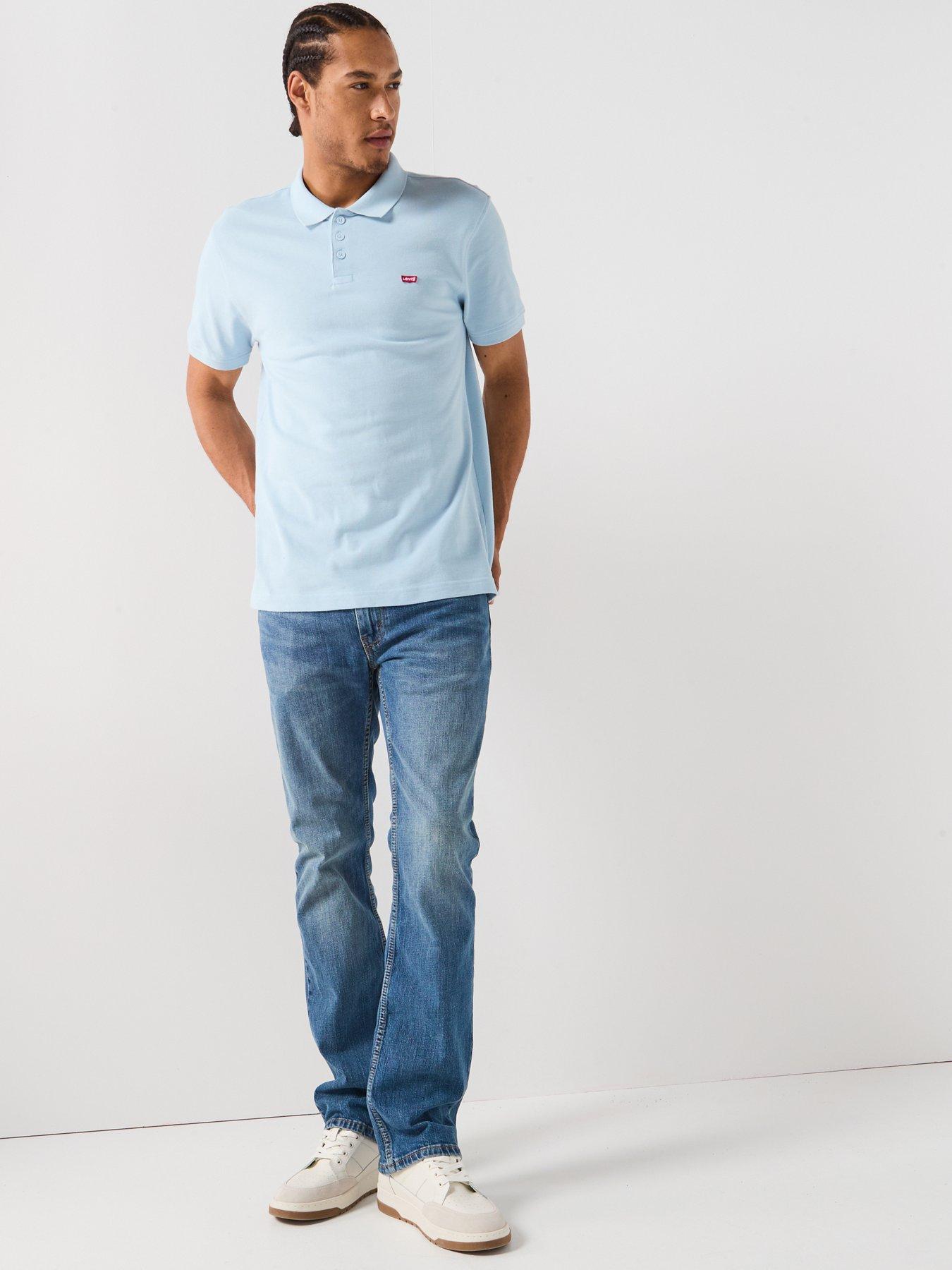Image 3 of 4 of Levi's 527 Slim Fit Bootcut Jeans - Blue Tunes