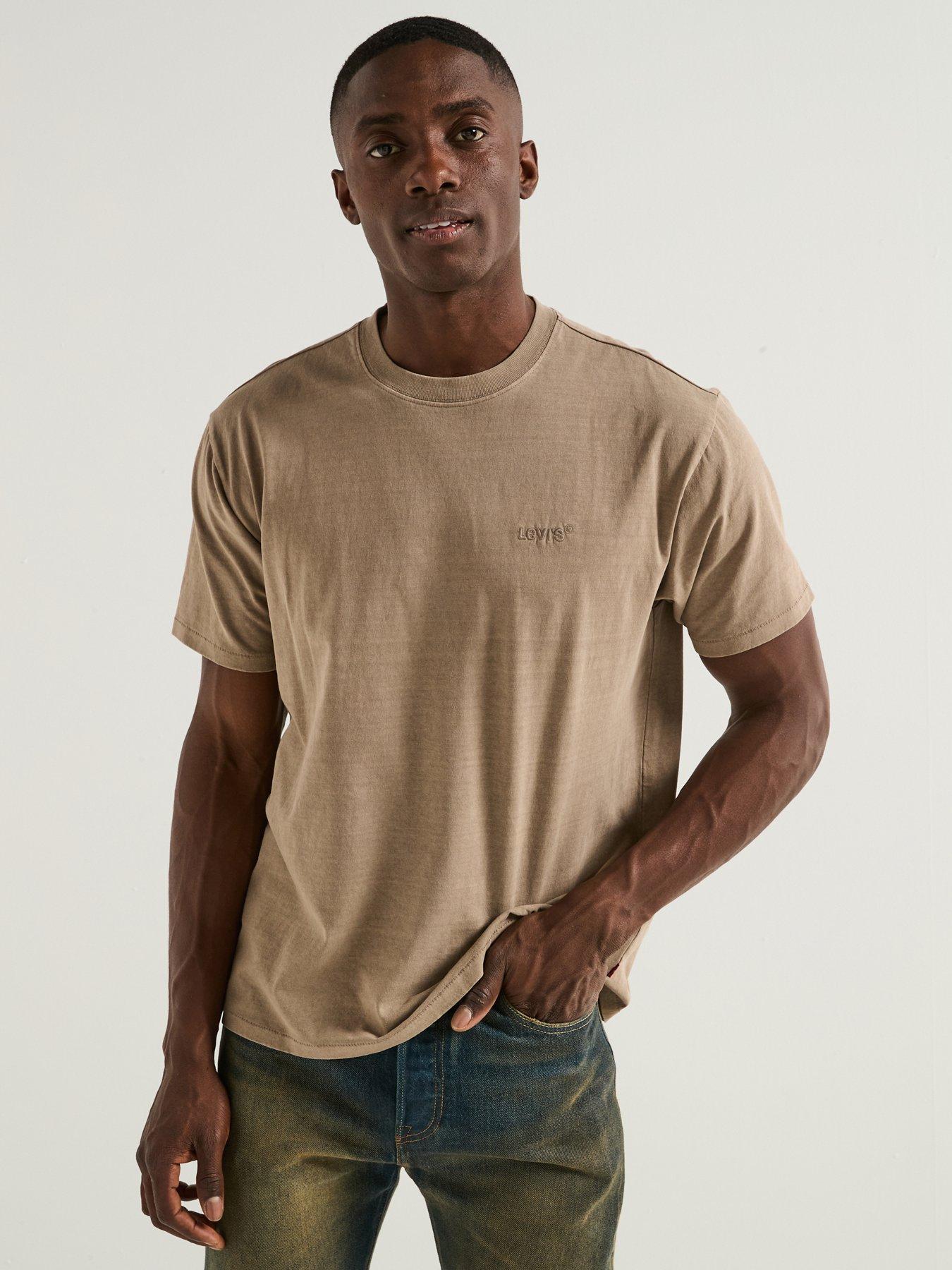 Levi's Red Tab Short Sleeve Vintage Fit T-Shirt- Brown - Brown