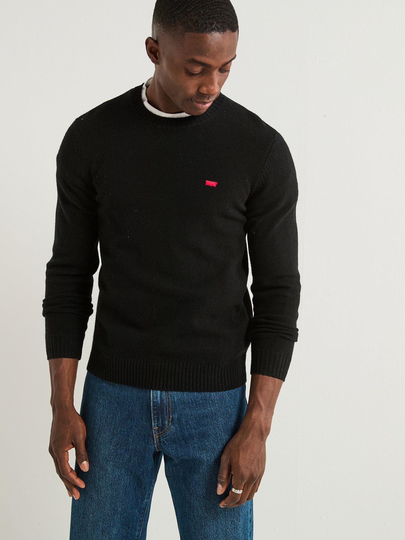 levis-original-housemark-logo-knitted-jumper--blackfront
