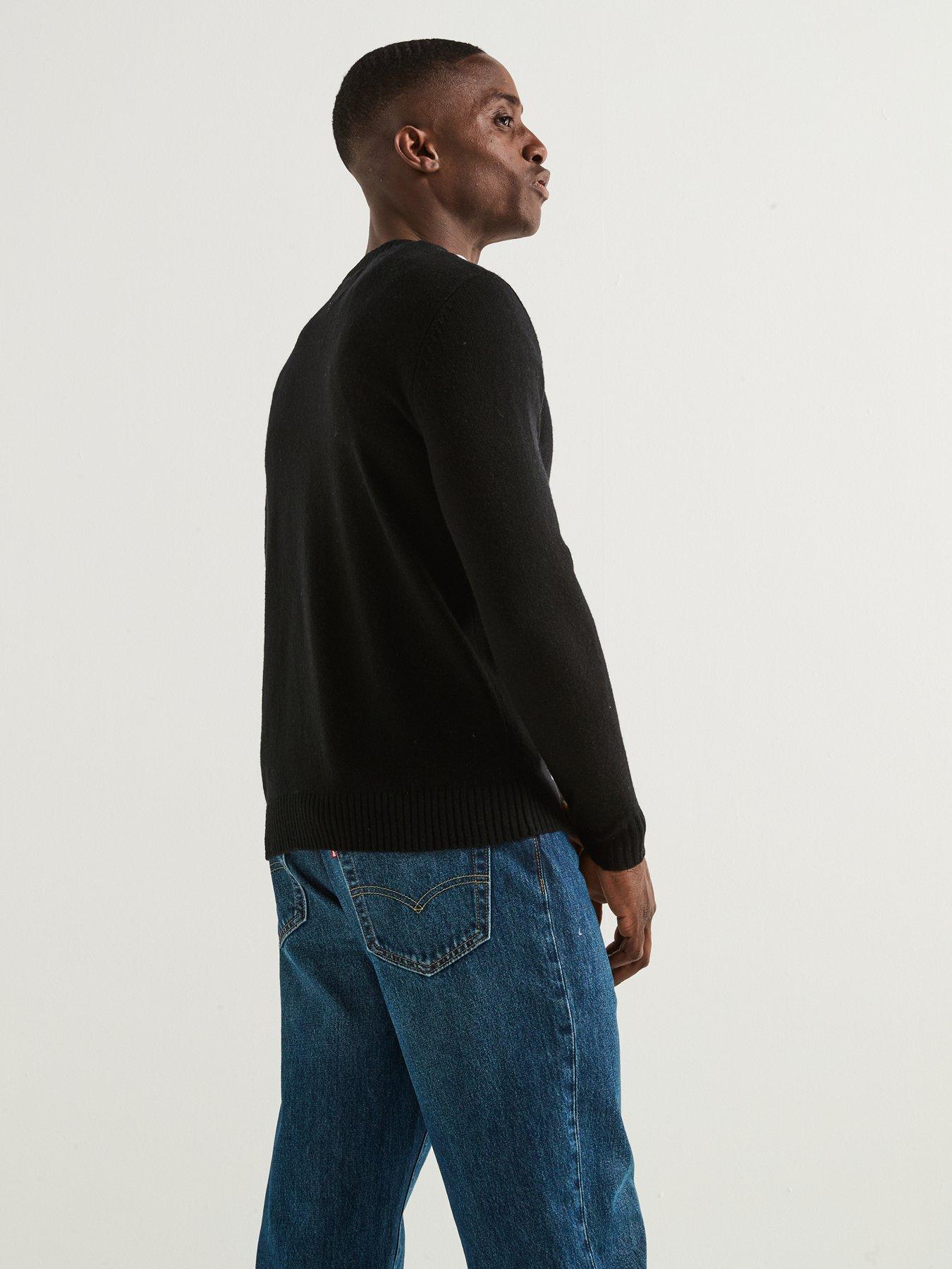 levis-original-housemark-logo-knitted-jumper--blackstillFront