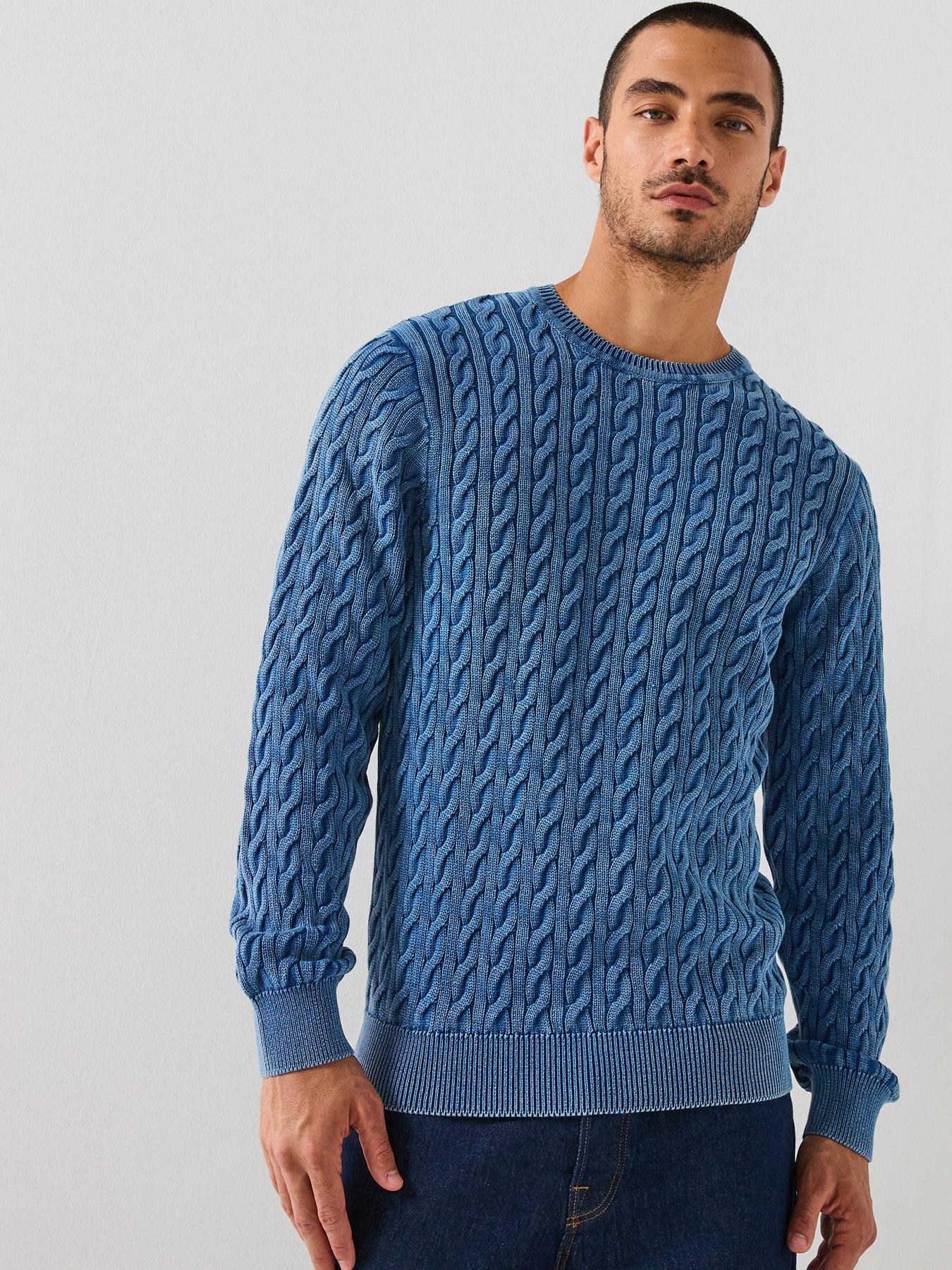 Levi's Presidio Crew Knitted Jumper - Blue