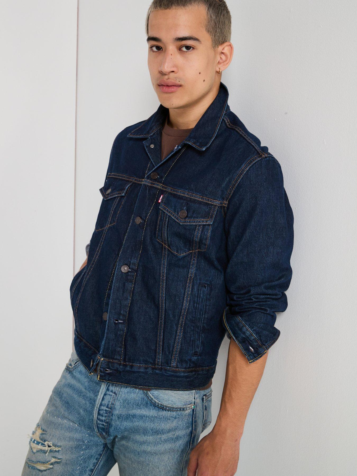 Levi's Levi's Original Denim Trucker Jacket- Dark Blue