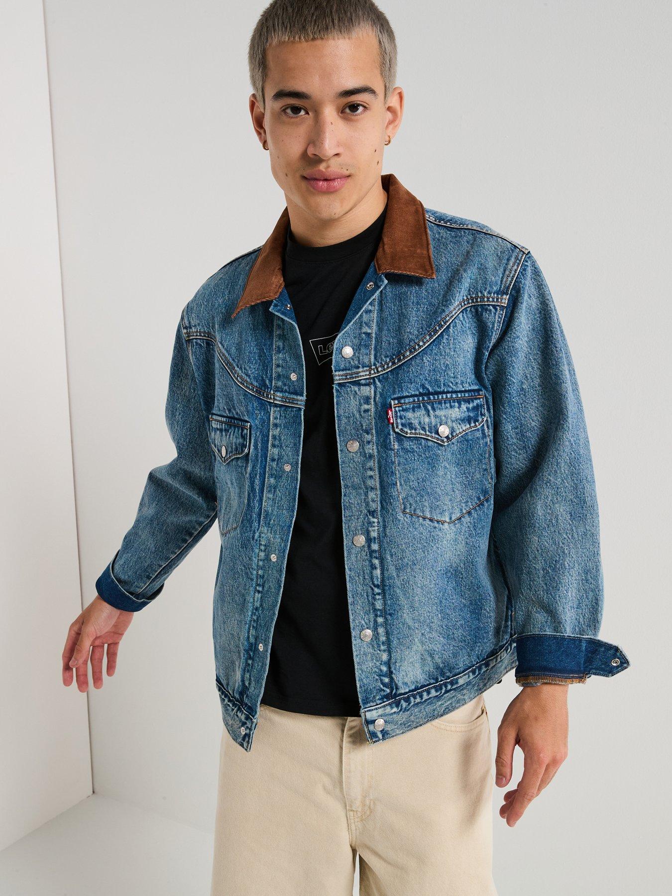 Levi's Western Shothorn Denim Trucker Jacket - Light Blue