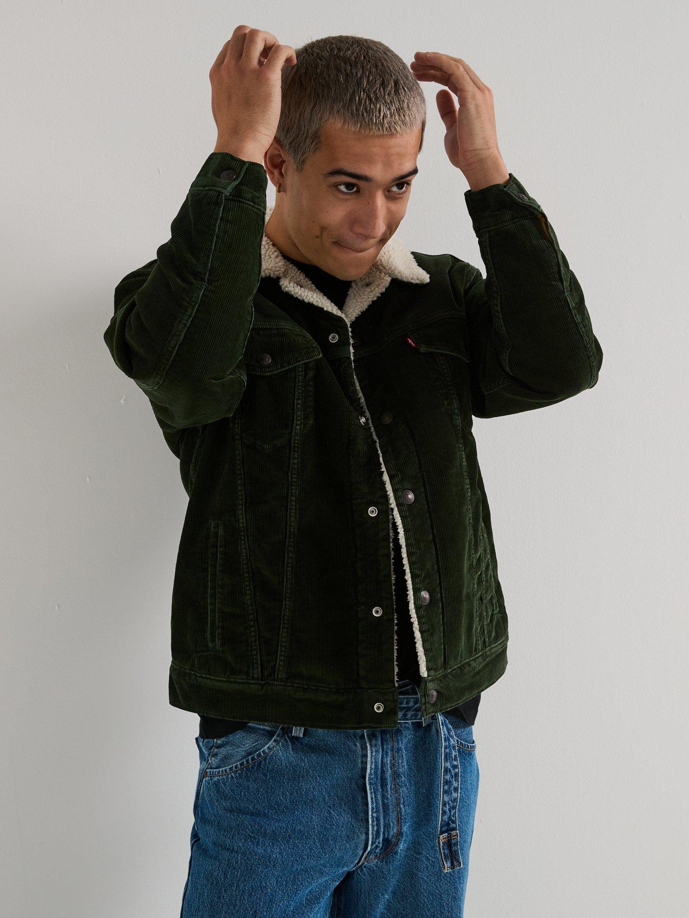 levis-relaxed-fit-sherpa-trucker-jacket--greendetail