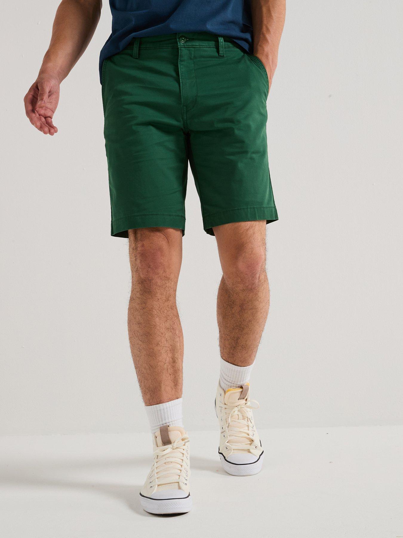 Image 1 of 6 of Levi's Levis Chino Shorts- Green