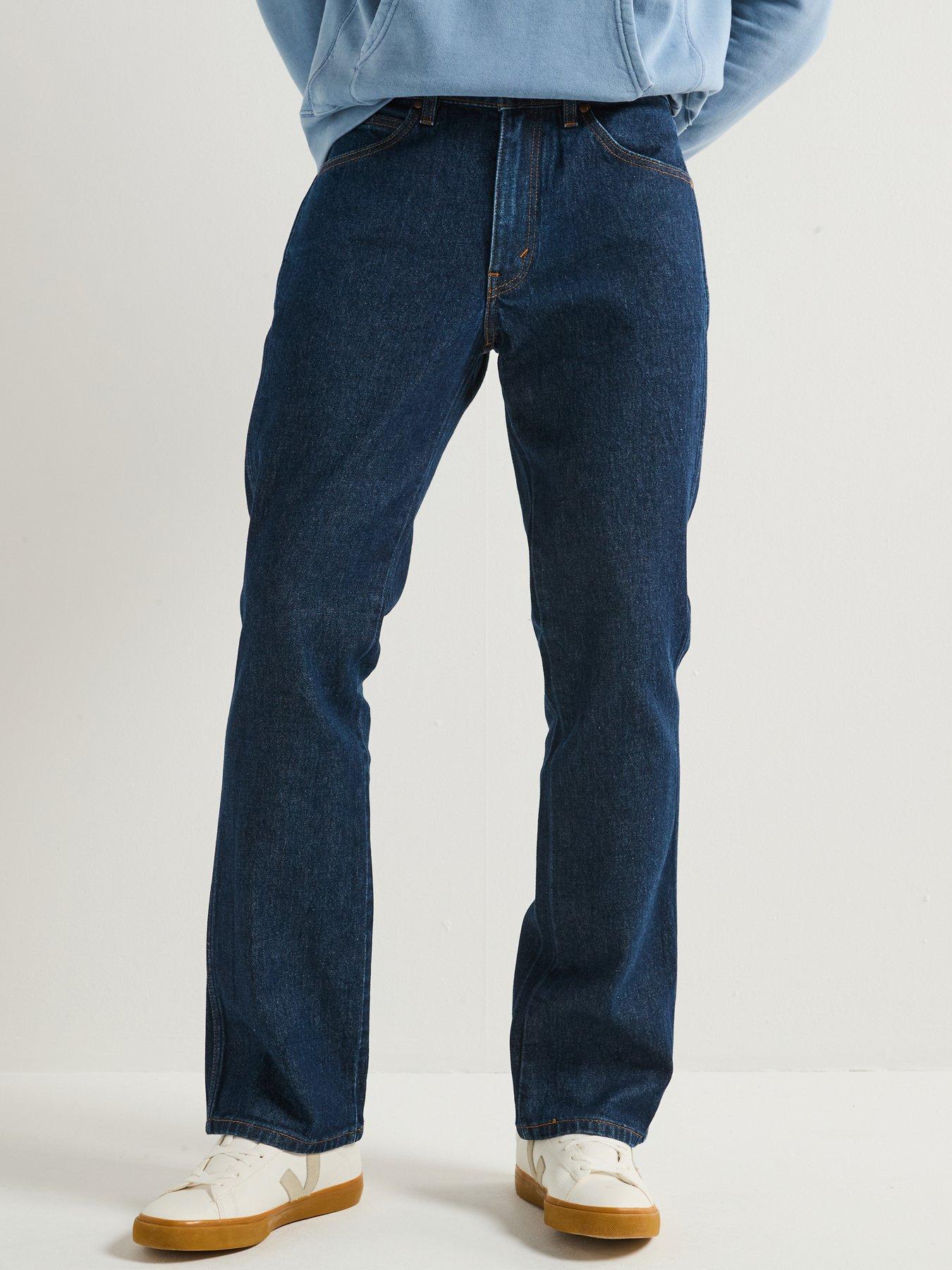 Levi's 537 Western Bootcut Fit Jeans - Rocky Rinse Dark Blue