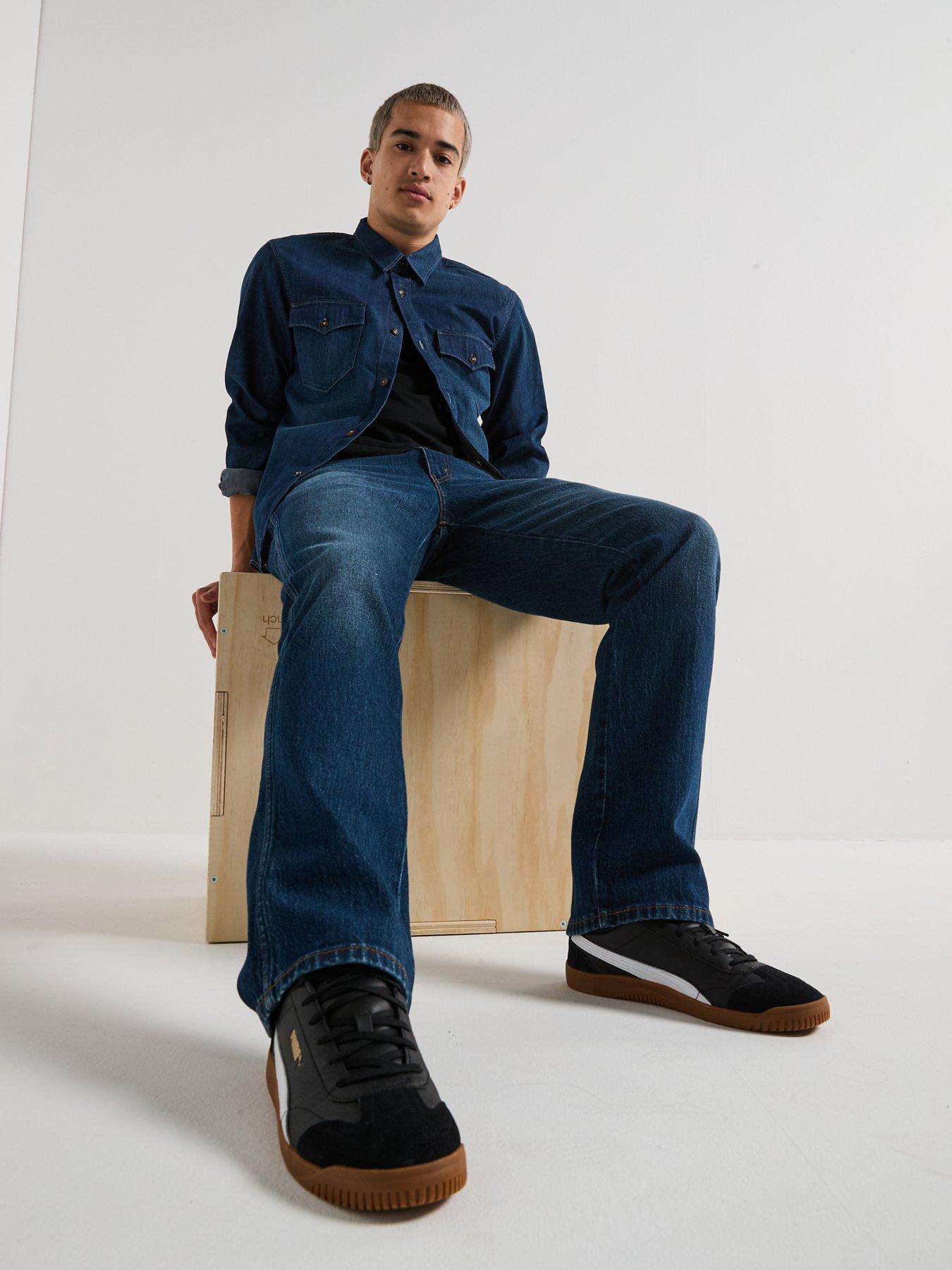 levis-537-western-bootcut-fit-jeans-wow-have-fun-dark-blueoutfit