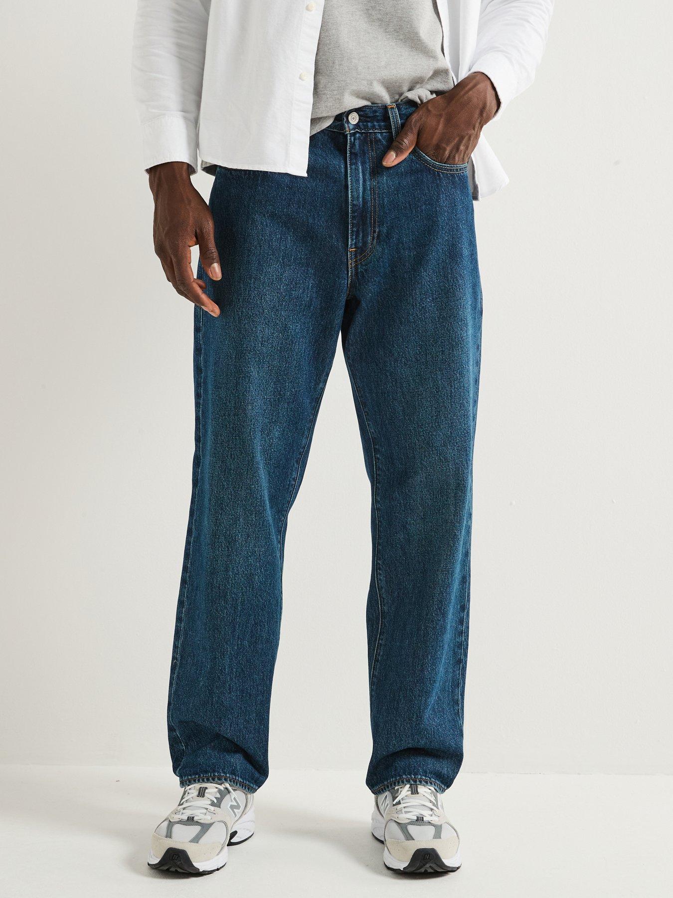 Levi's 568 Loose Straight Fit Jeans - Check The Score - Blue