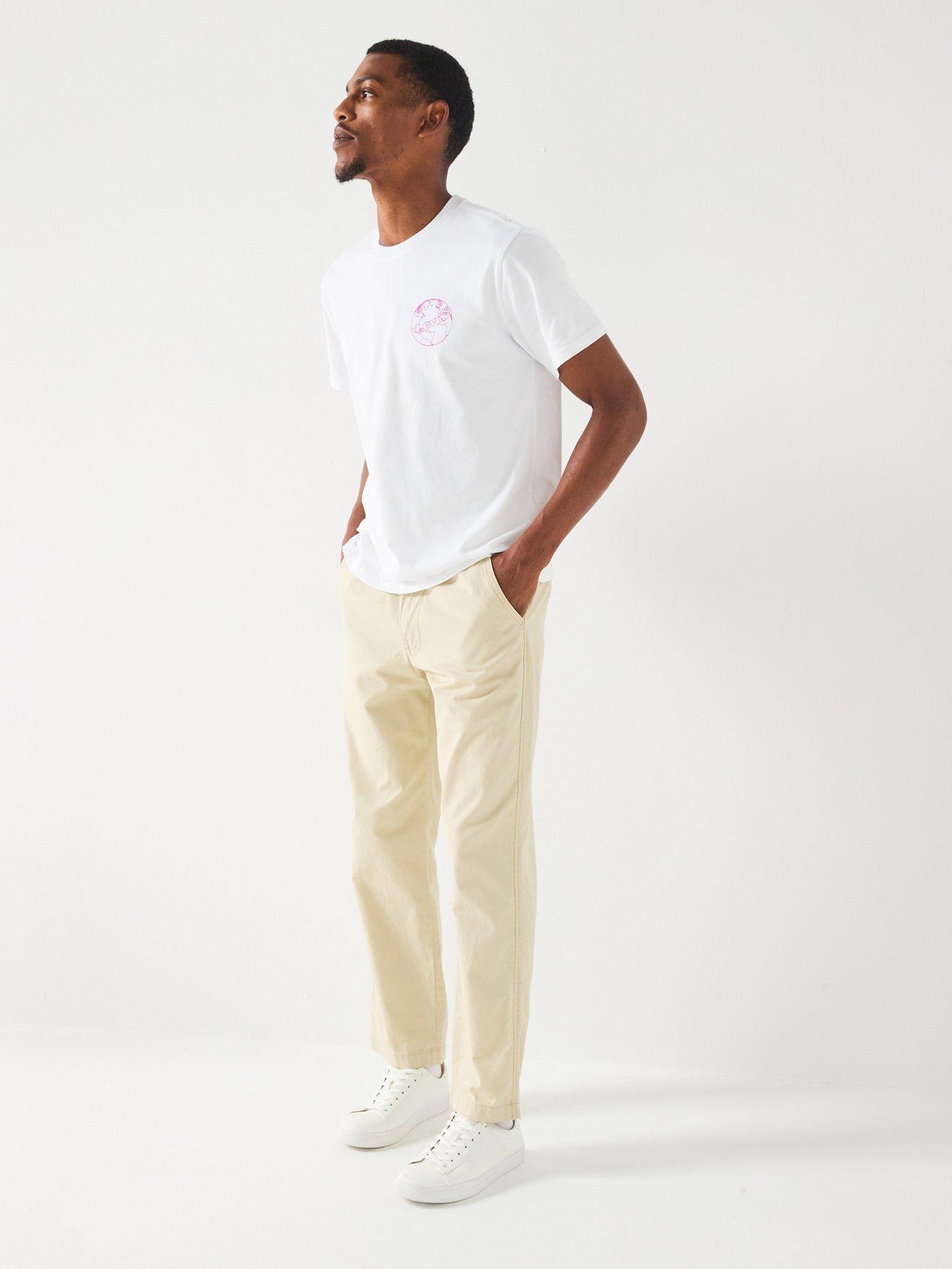 Image 3 of 6 of Levi's Levis Relaxed Fit Vegetable Back Graphic T-Shirt - White