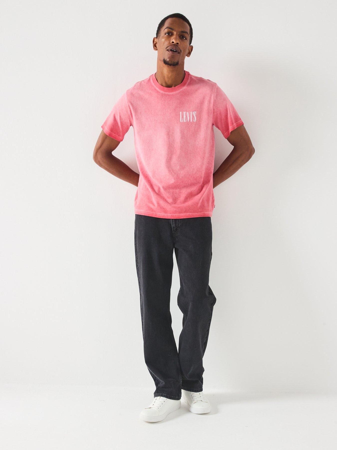 levis-levis-short-sleeve-t-shirt--pinkback