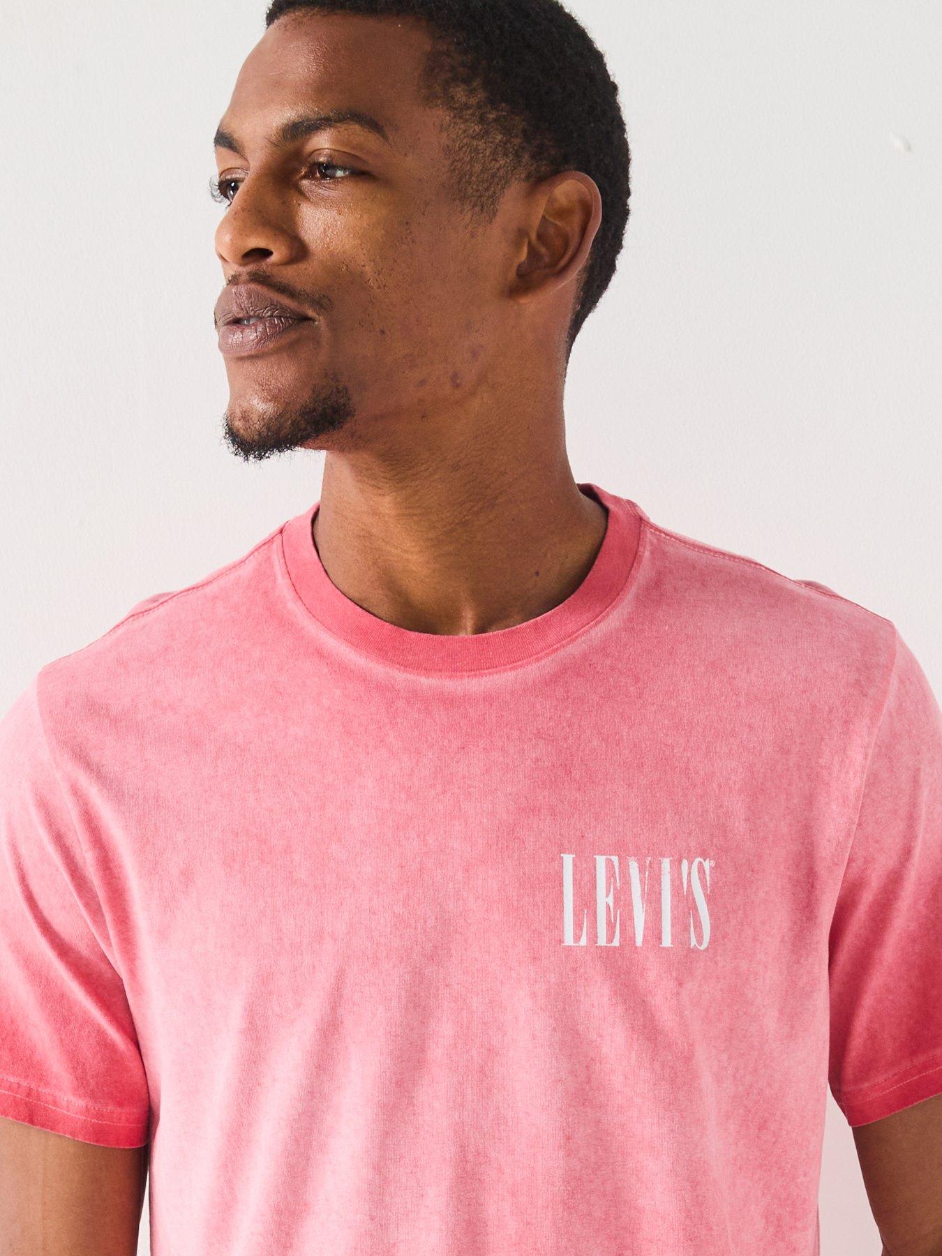 levis-levis-short-sleeve-t-shirt--pinkoutfit