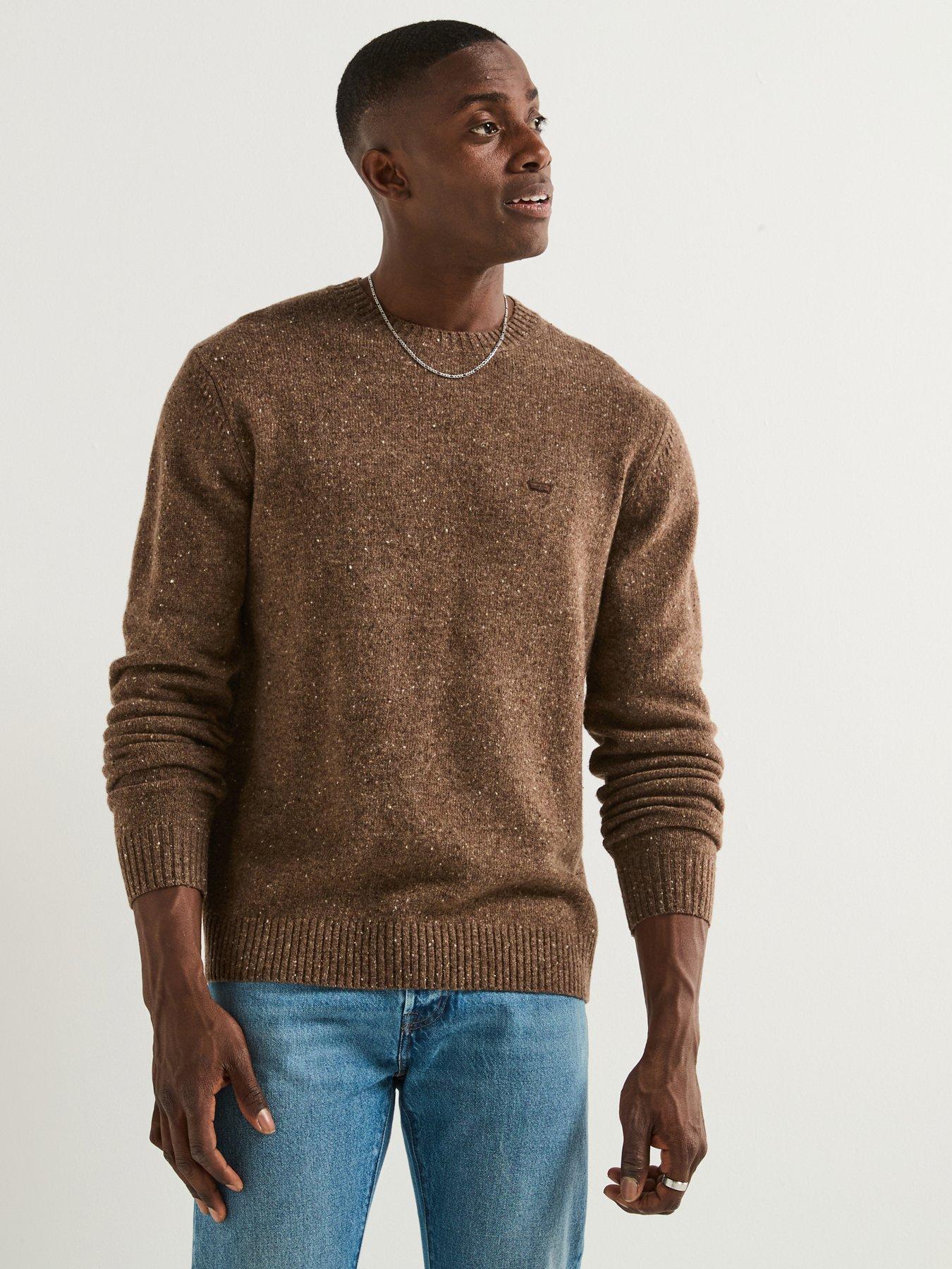 levis-original-housemark-logo-knitted-jumper-brownfront