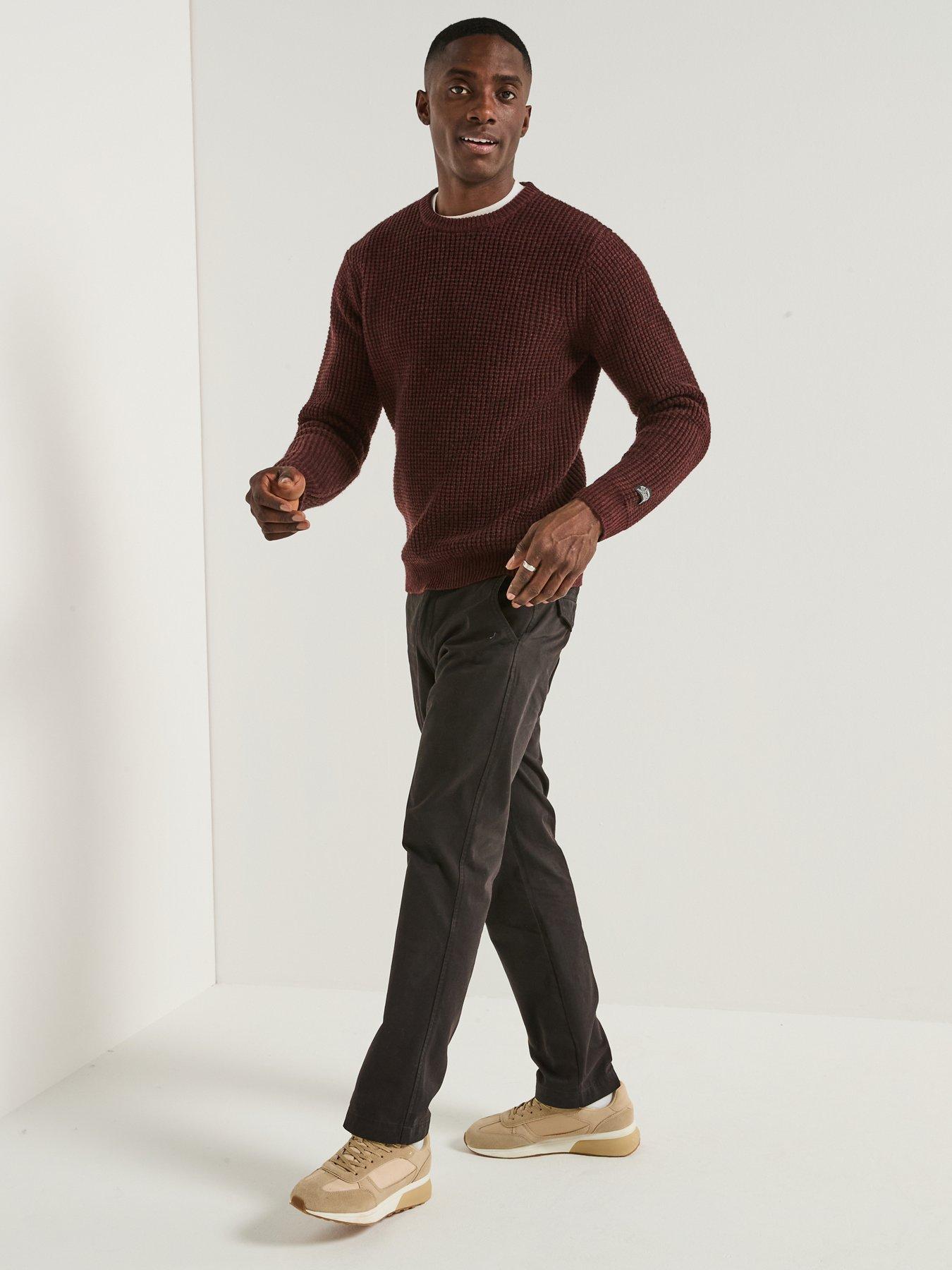levis-presidio-crew-waffle-knitted-jumper-burgundyback