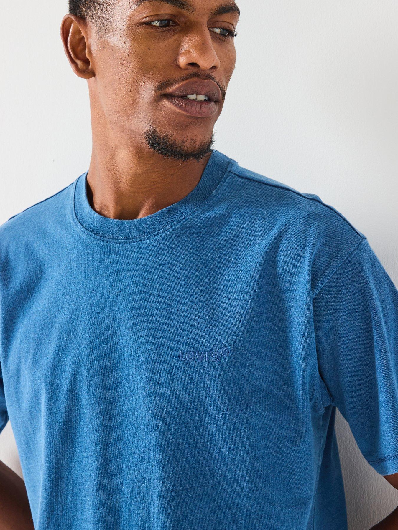 Image 6 of 6 of Levi's Red Tab Vintage Fit Short Sleeve T-Shirt- Dark Blue