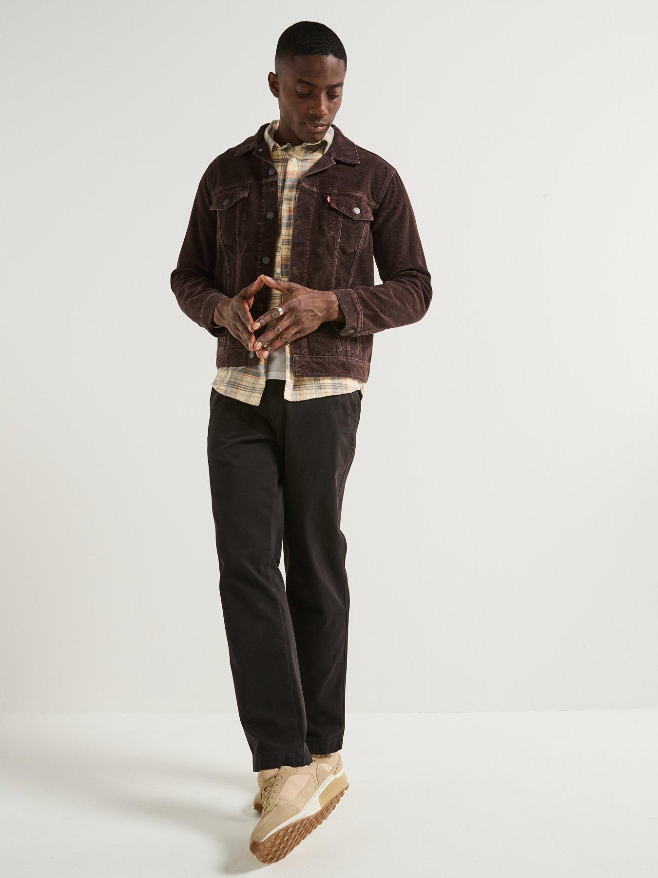Image 3 of 6 of Levi's Denim Trucker Jacket- Brown