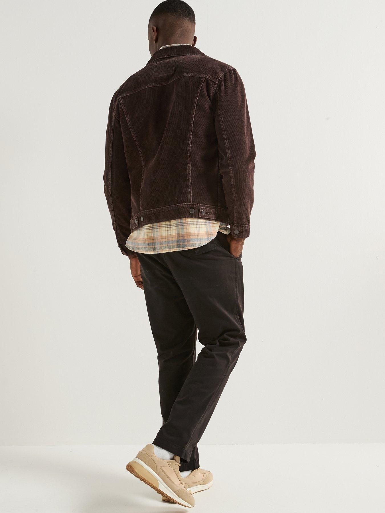 Image 5 of 6 of Levi's Denim Trucker Jacket- Brown