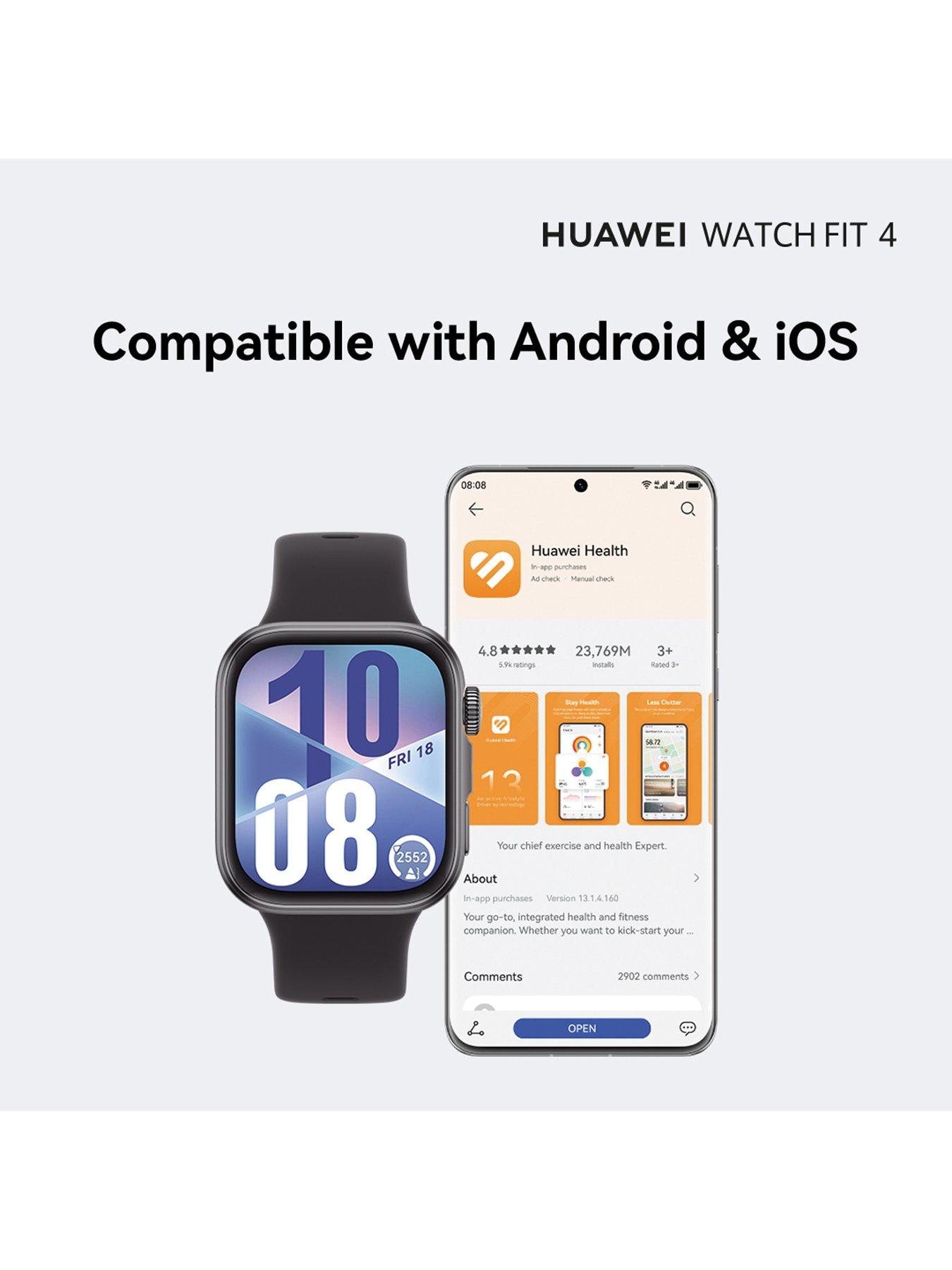 Image 7 of 7 of Huawei Huawei Watch Fit 4 Aluminium Alloy Black