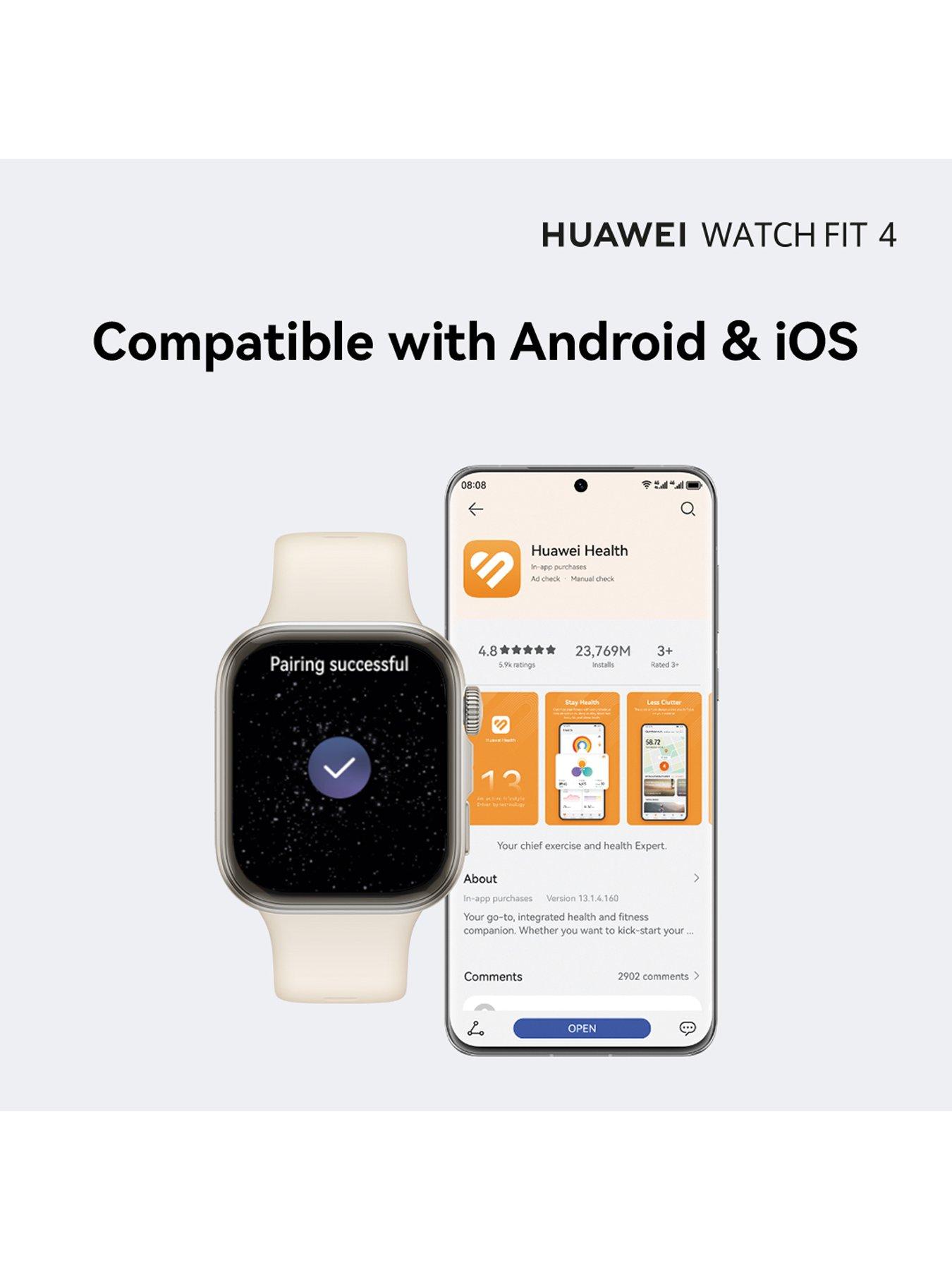 Image 7 of 7 of Huawei Huawei Watch Fit 4 Aluminium Alloy White
