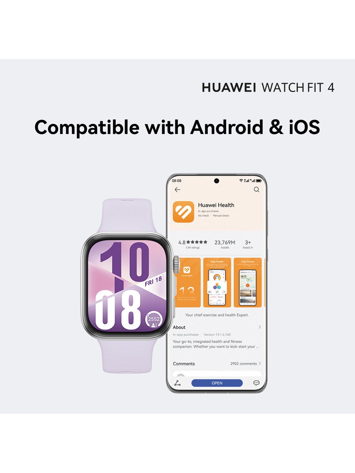 Image 7 of 7 of Huawei Huawei Watch Fit 4 Aluminium Alloy Purple
