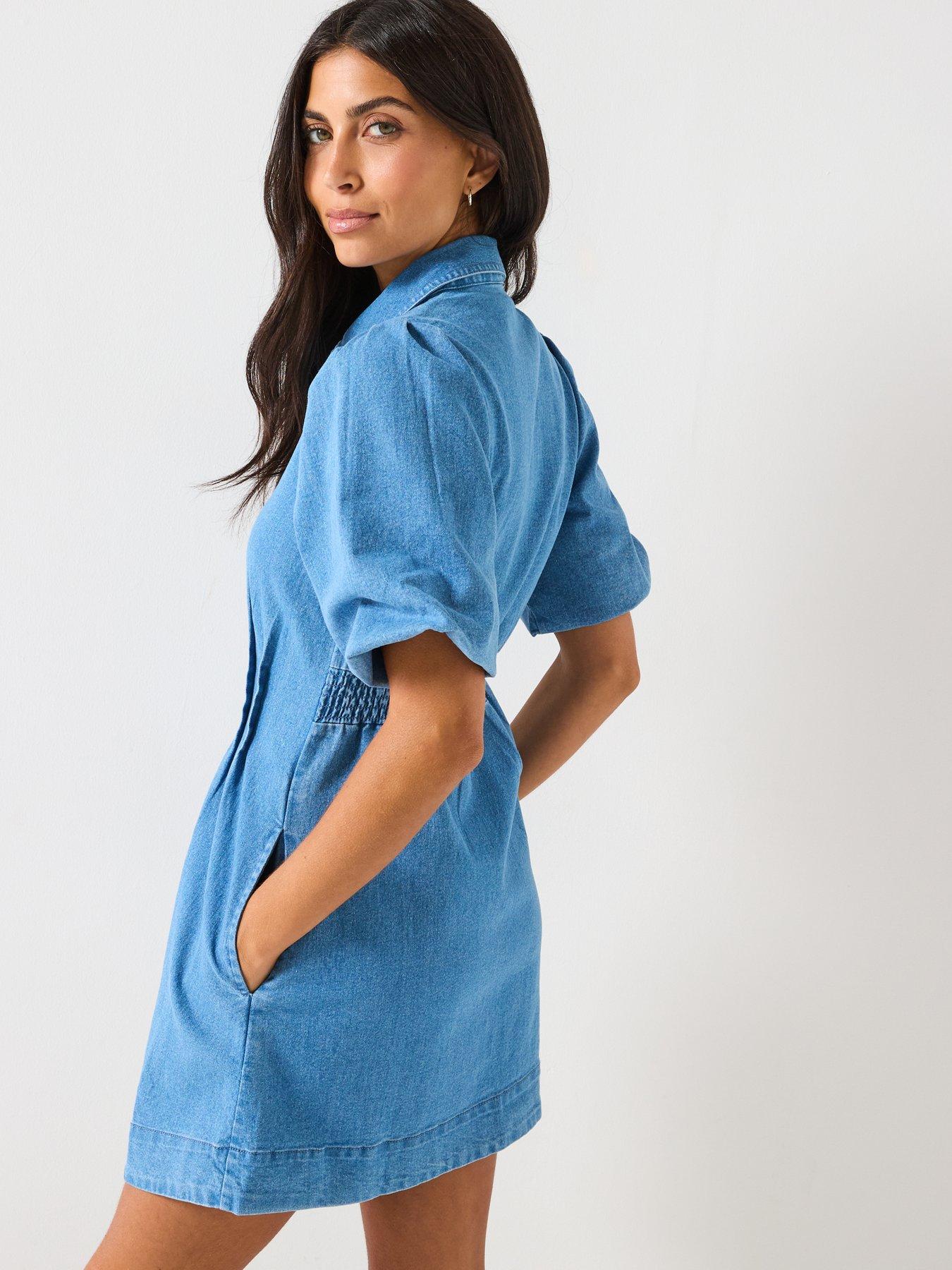 vero-moda-cassidy-denim-mini-denim-dress-bluestillFront