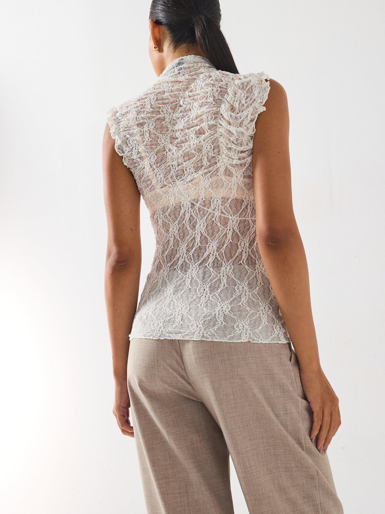 vero-moda-high-neck-top-whitestillFront