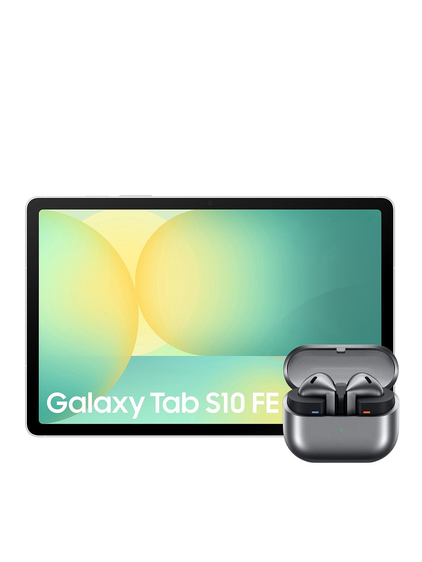 undefined Galaxy Tab S10 FE 256GB Grey with Galaxy Buds3 - Silver