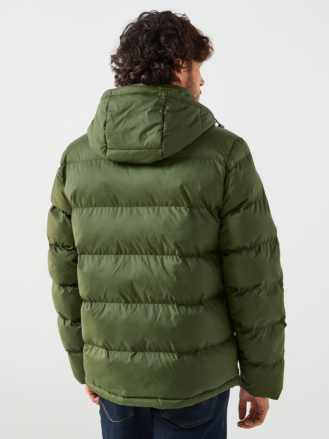 gant-active-cloud-padded-jacket-greenstillFront