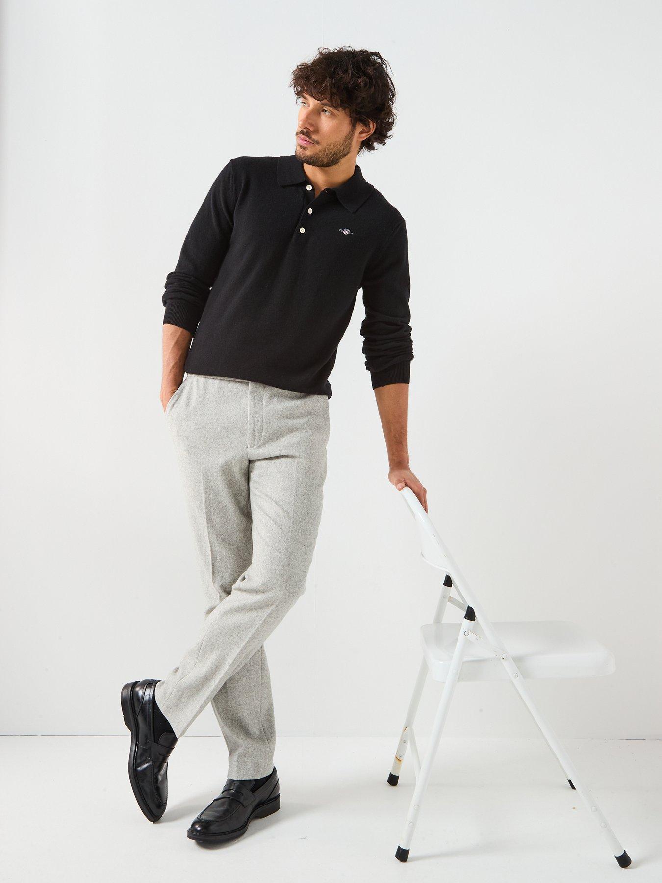 gant-knitted-button-down-long-sleeve-polo-shirt-blackback