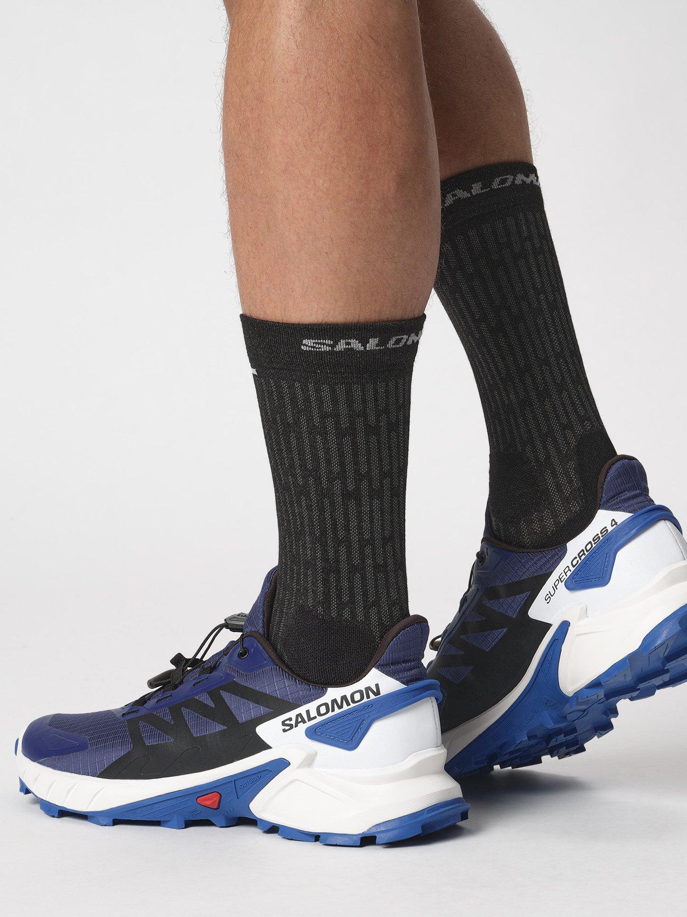 Image 4 of 4 of Salomon Men's Trail Running Supercross 4 Trainers - Blue