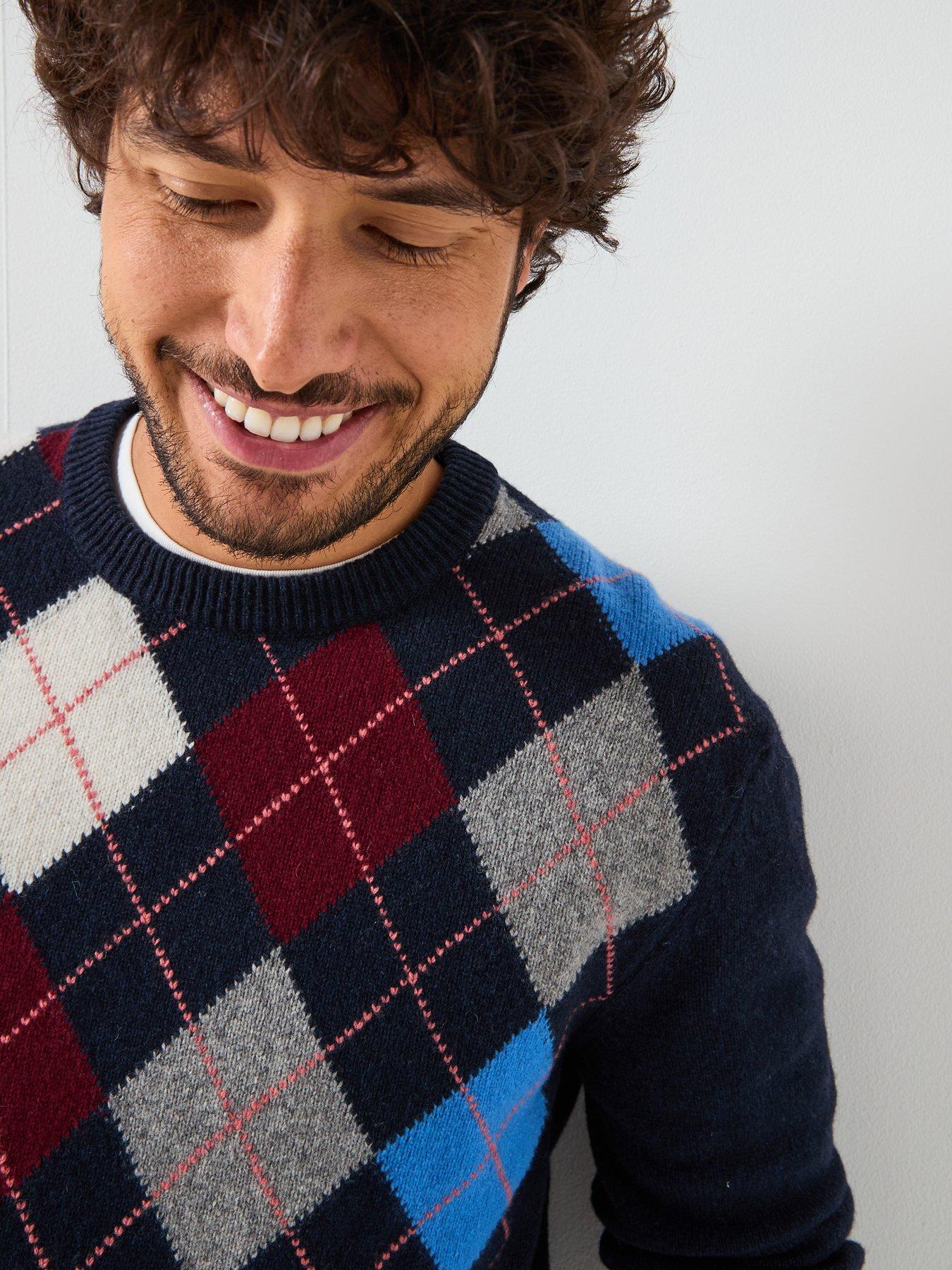 gant-argyle-crew-knitted-jumper-dark-greydetail