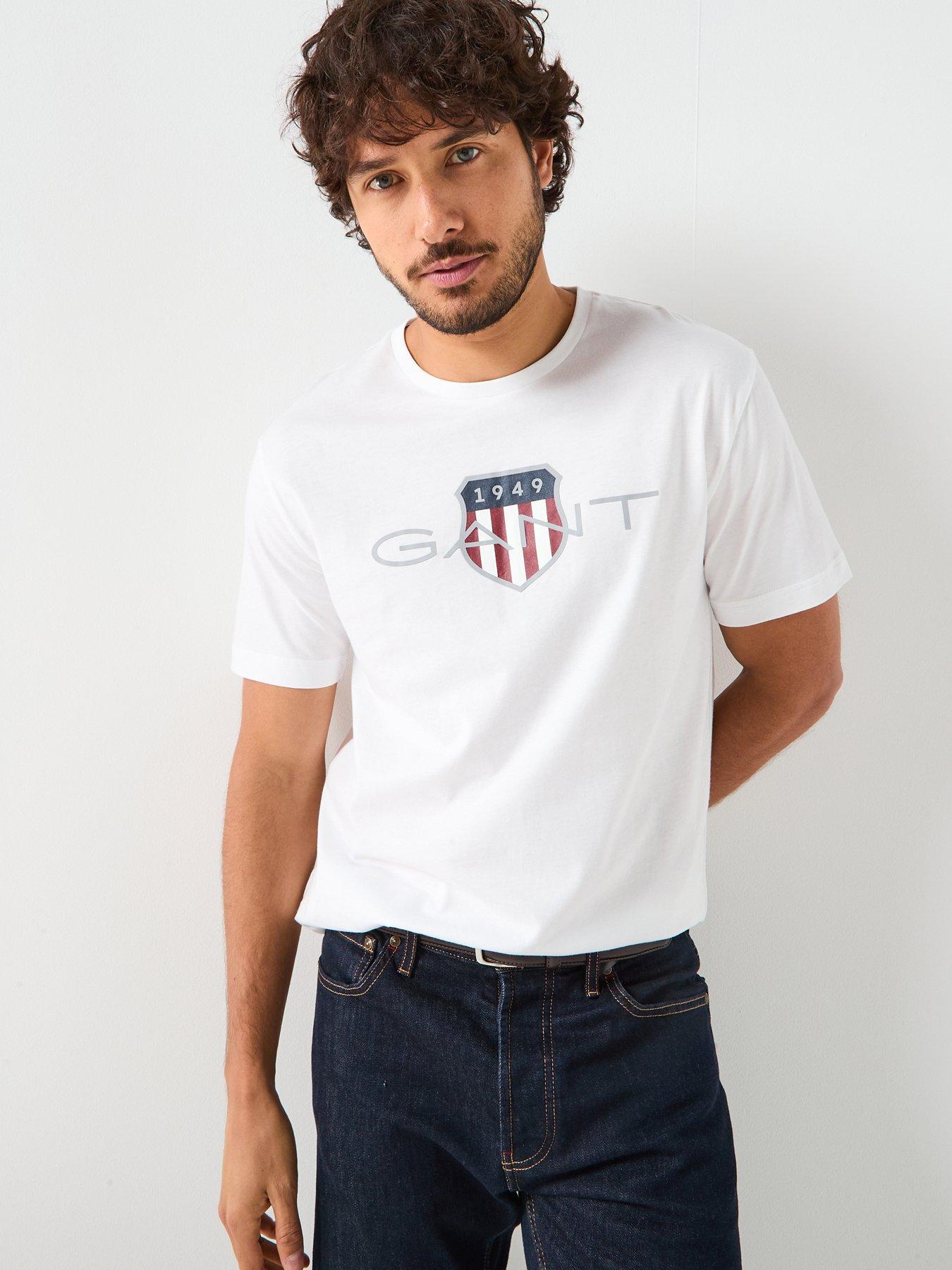 GANT Regular Fit Archive T-Shirt - White