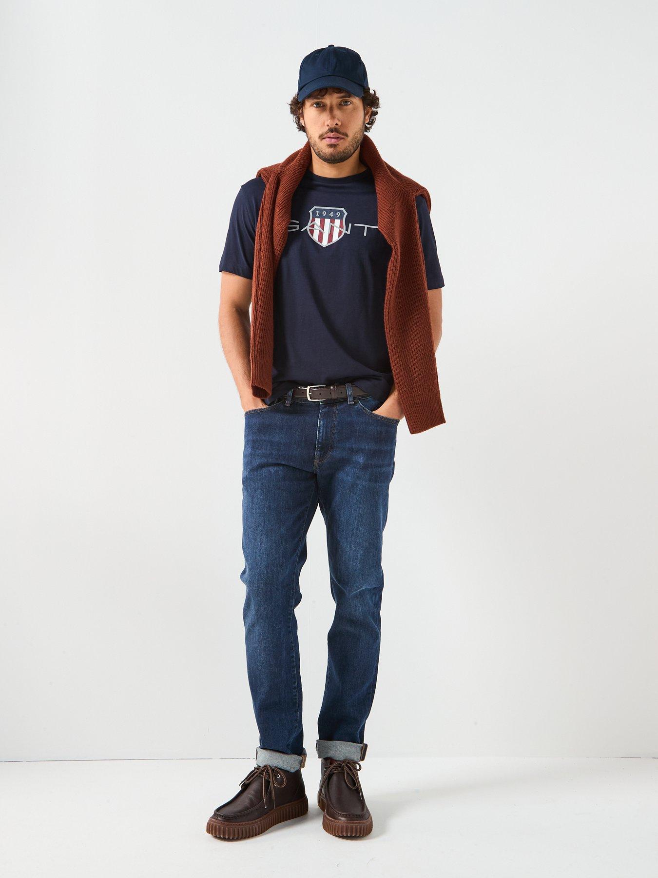 gant-regular-fit-archive-t-shirt-navyback