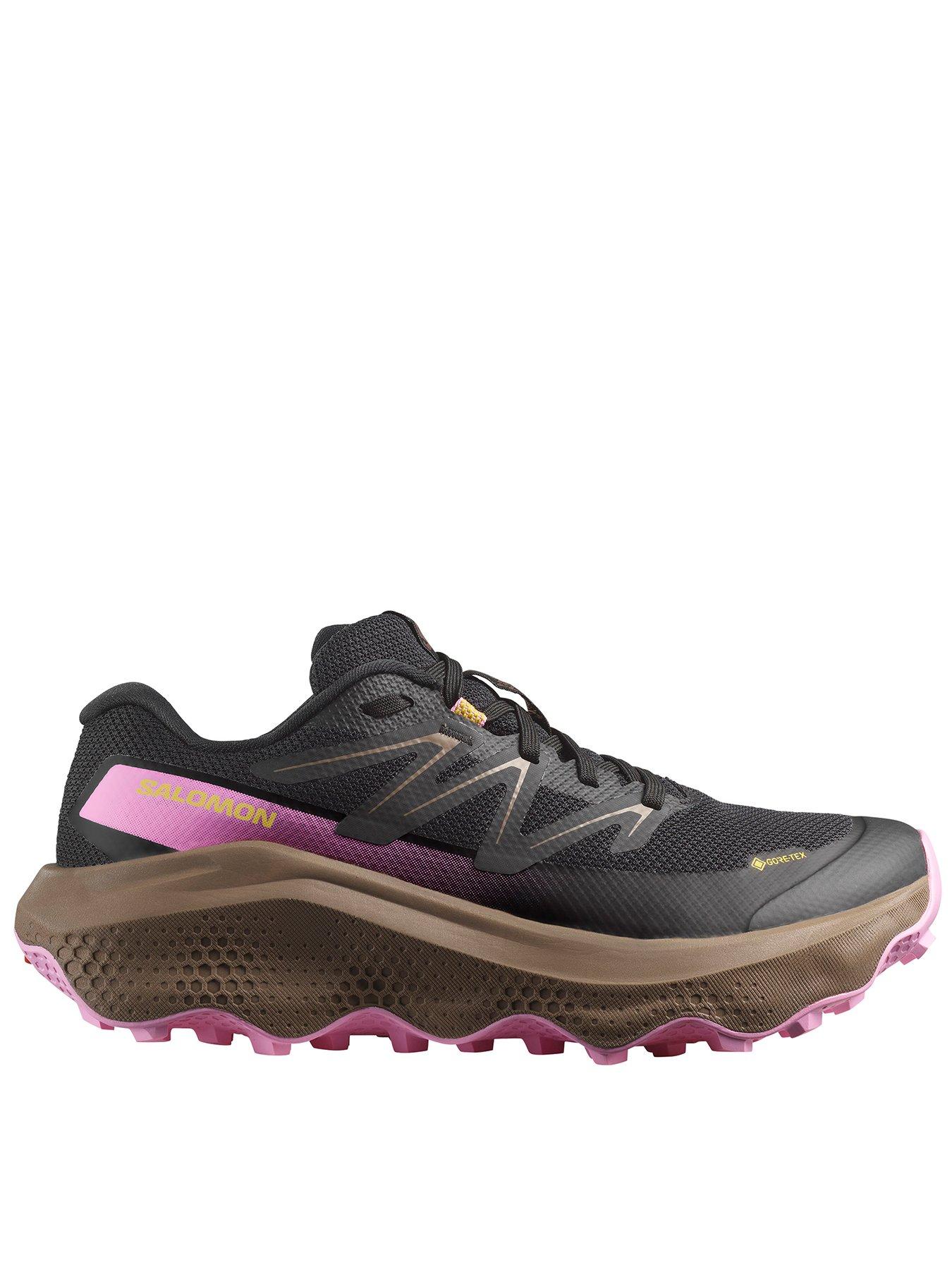 Image 1 of 6 of Salomon Women's Trail Running Ultra Flow 2 Gore-Tex Trainers - Black/Purple