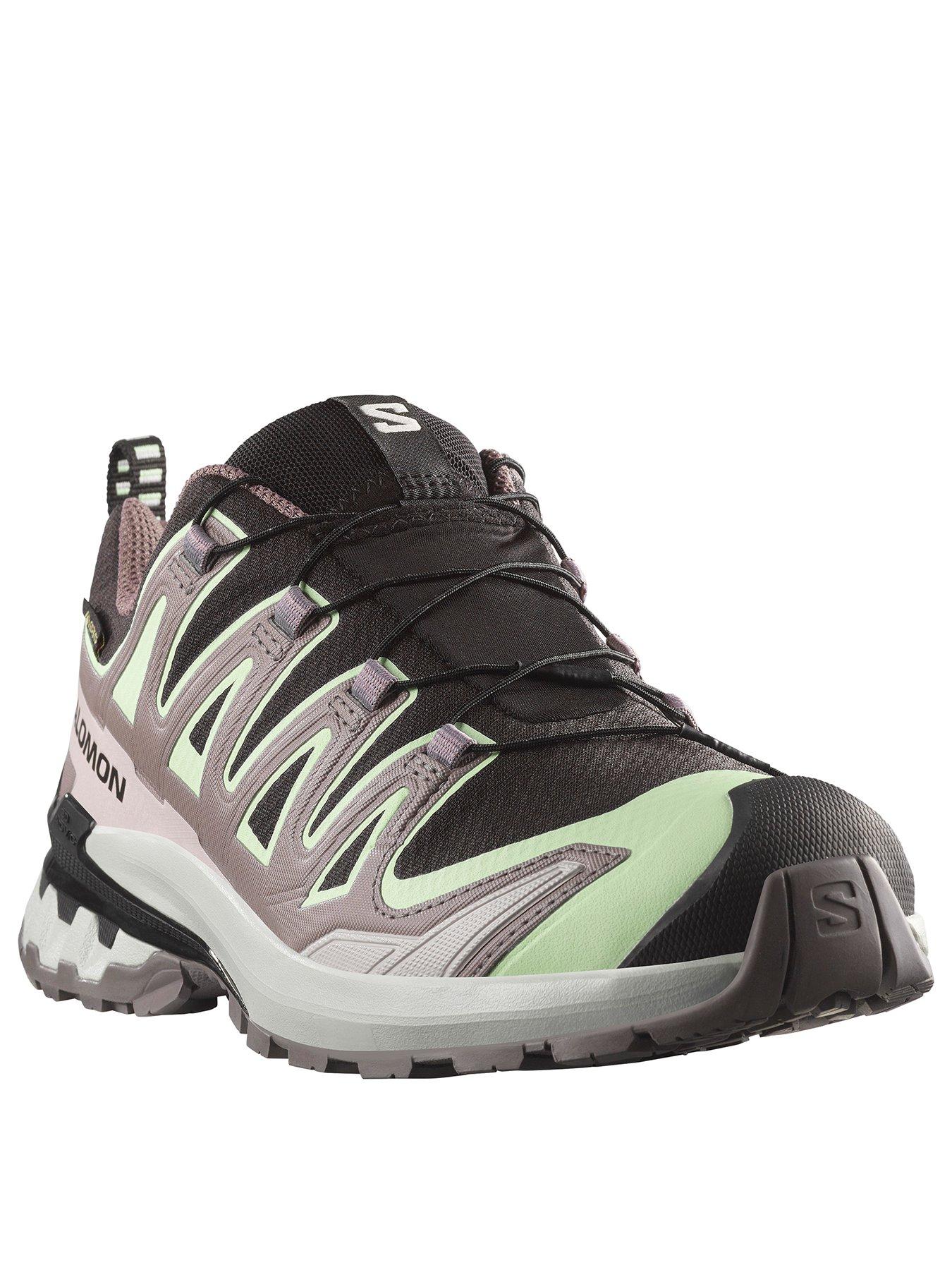 Image 2 of 6 of Salomon Women's Trail Running XA&nbsp;Pro 3d V9 Gore-Tex Trainers - Black/Green