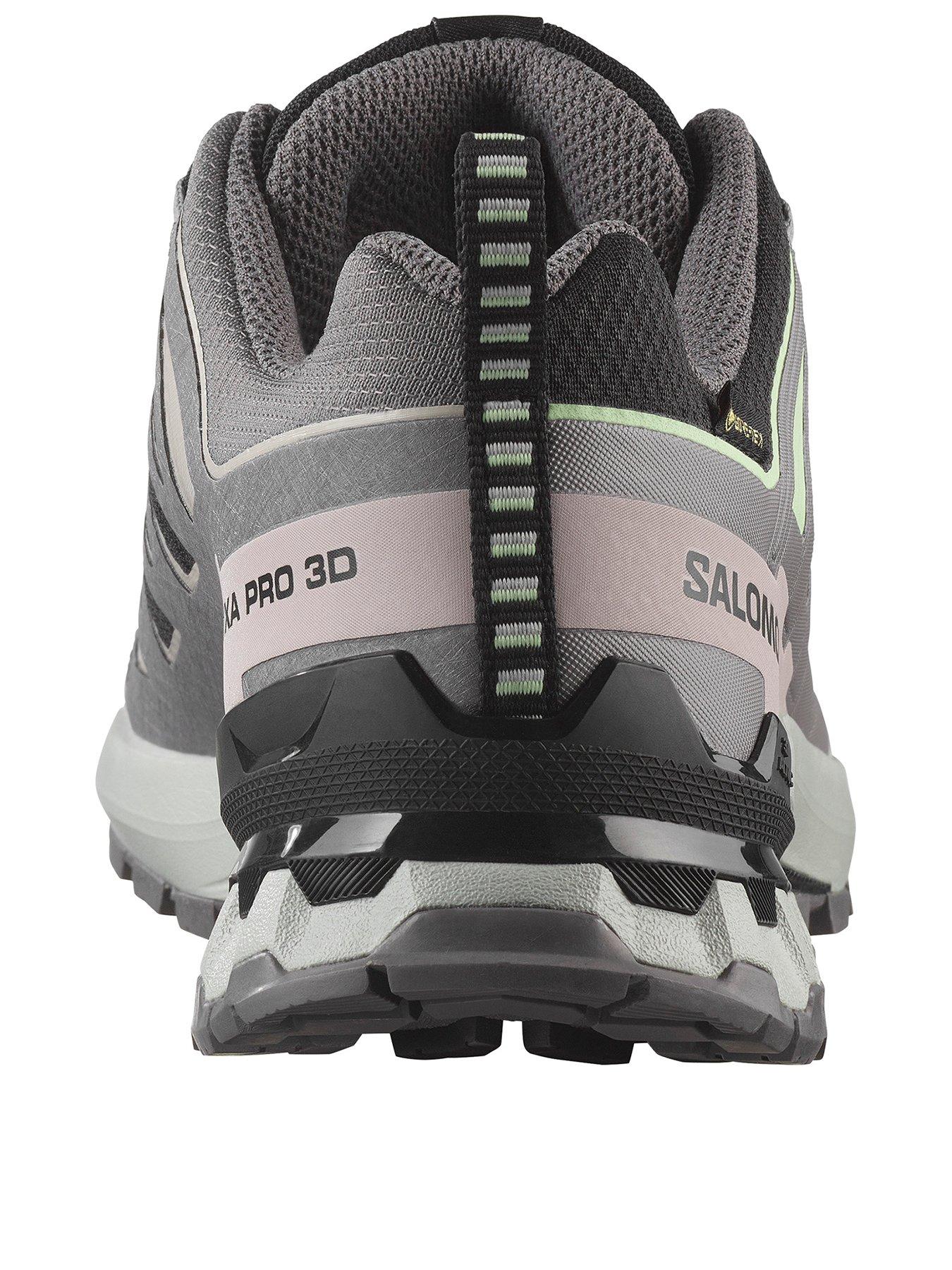 Image 3 of 6 of Salomon Women's Trail Running XA&nbsp;Pro 3d V9 Gore-Tex Trainers - Black/Green