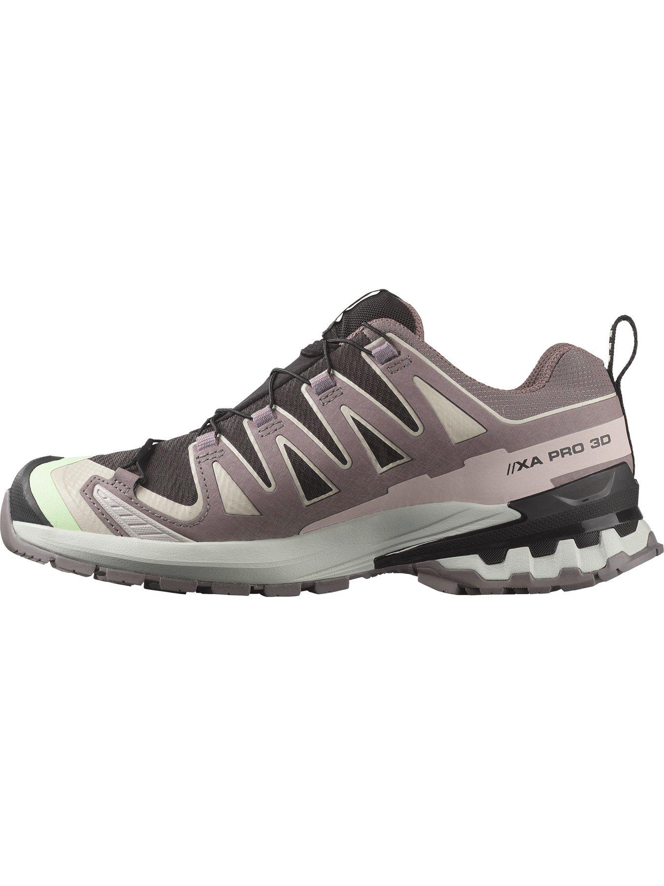 Image 6 of 6 of Salomon Women's Trail Running XA&nbsp;Pro 3d V9 Gore-Tex Trainers - Black/Green