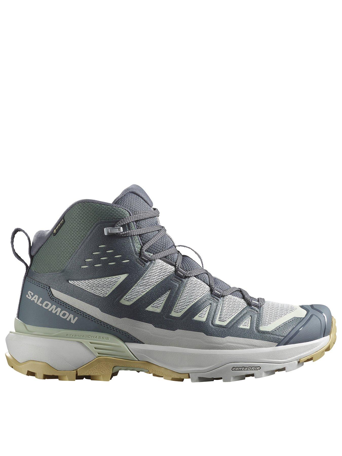 Salomon Mens Outdoor X Ultra 360 Edge Goretex mid Boots - Grey