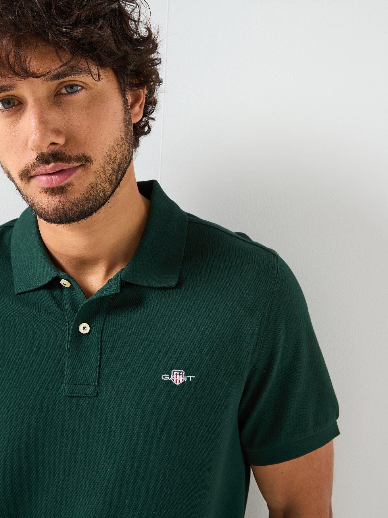 gant-regular-fit-shield-pique-polo-shirt-greenoutfit