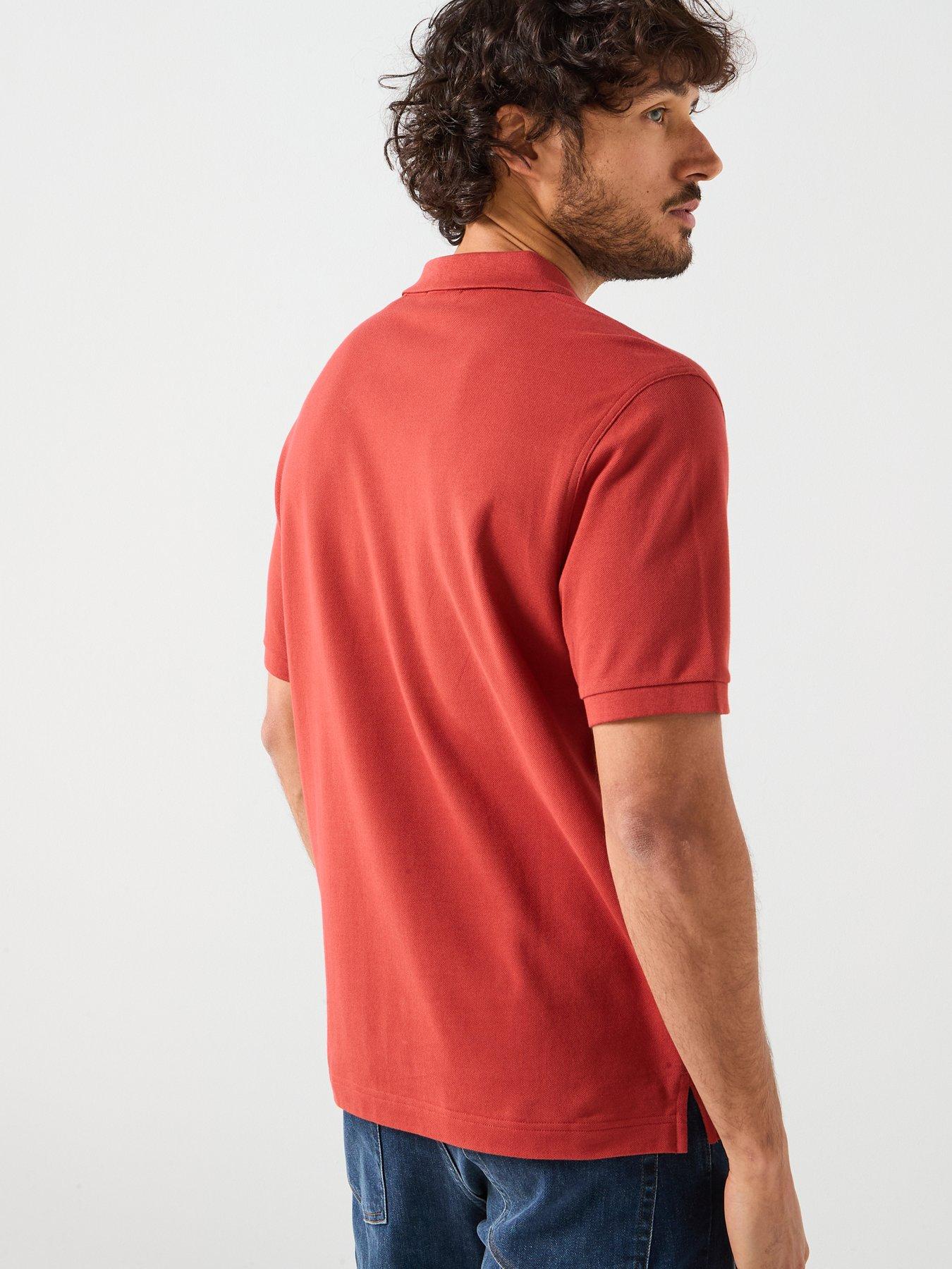 gant-regular-fit-shield-pique-polo-shirt-orangestillFront