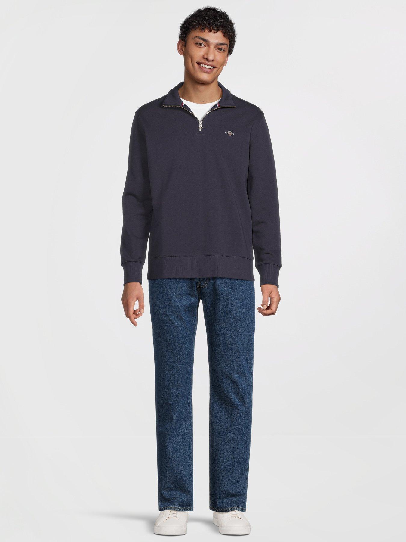 gant-regular-fit-shield-14-zip-sweat-navyback