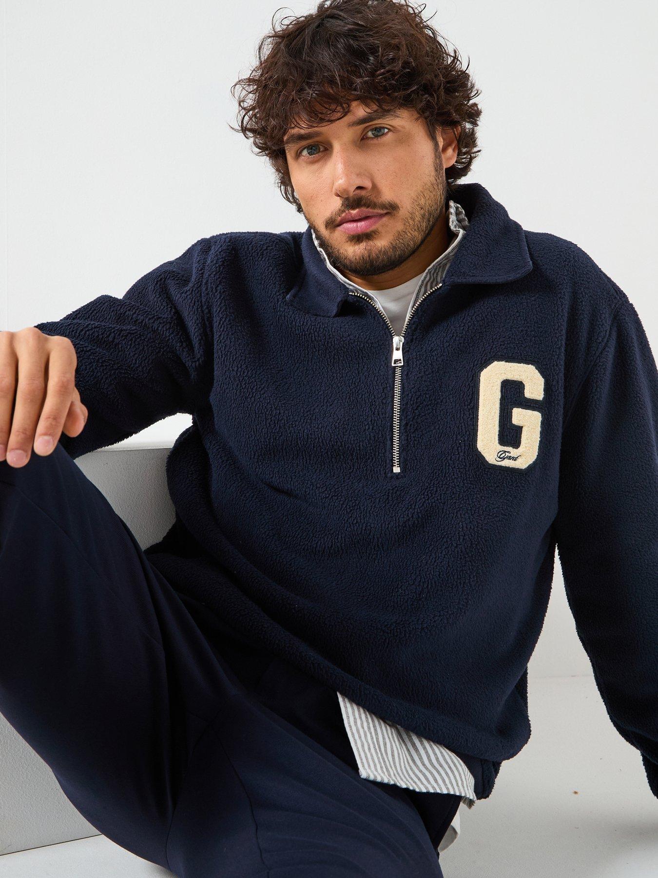 gant-regular-fit-g-badge-14-zip-sweat-navy