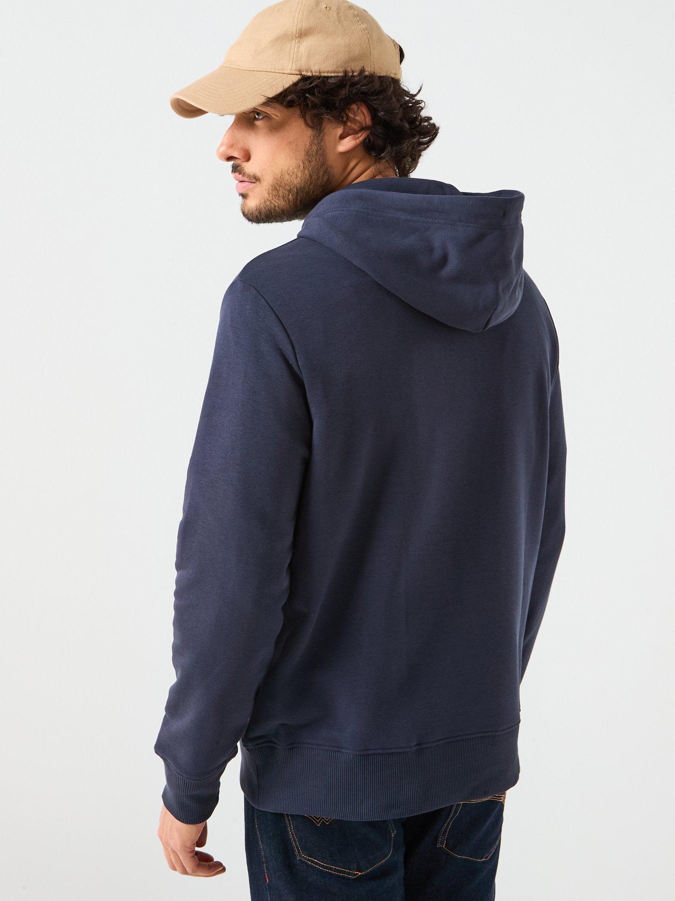 gant-regular-fit-g-badge-overhead-hoodie-navystillFront