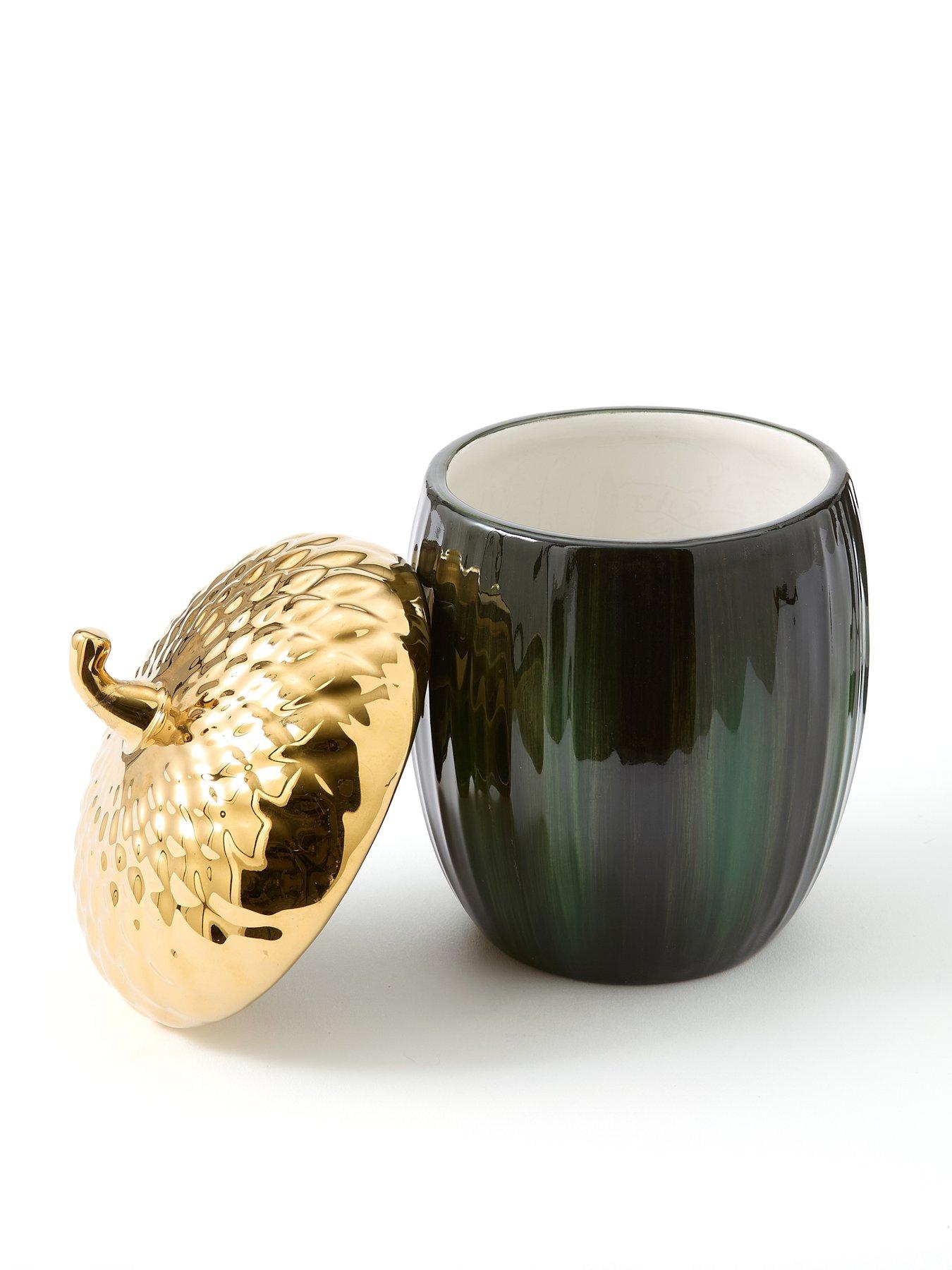 festive-15nbspcm-dolomite-dark-green-acorn-lidded-pot-christmas-decorationback