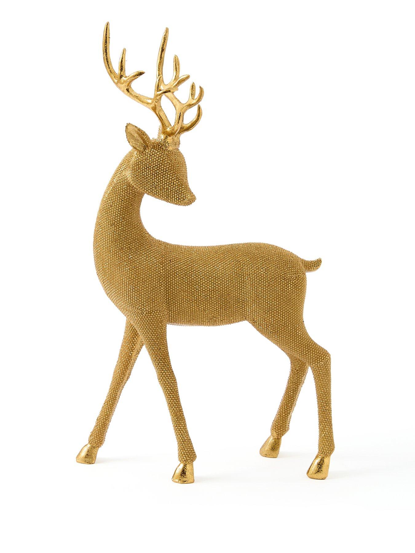 festive-34cm-gold-bead-reindeerstillFront